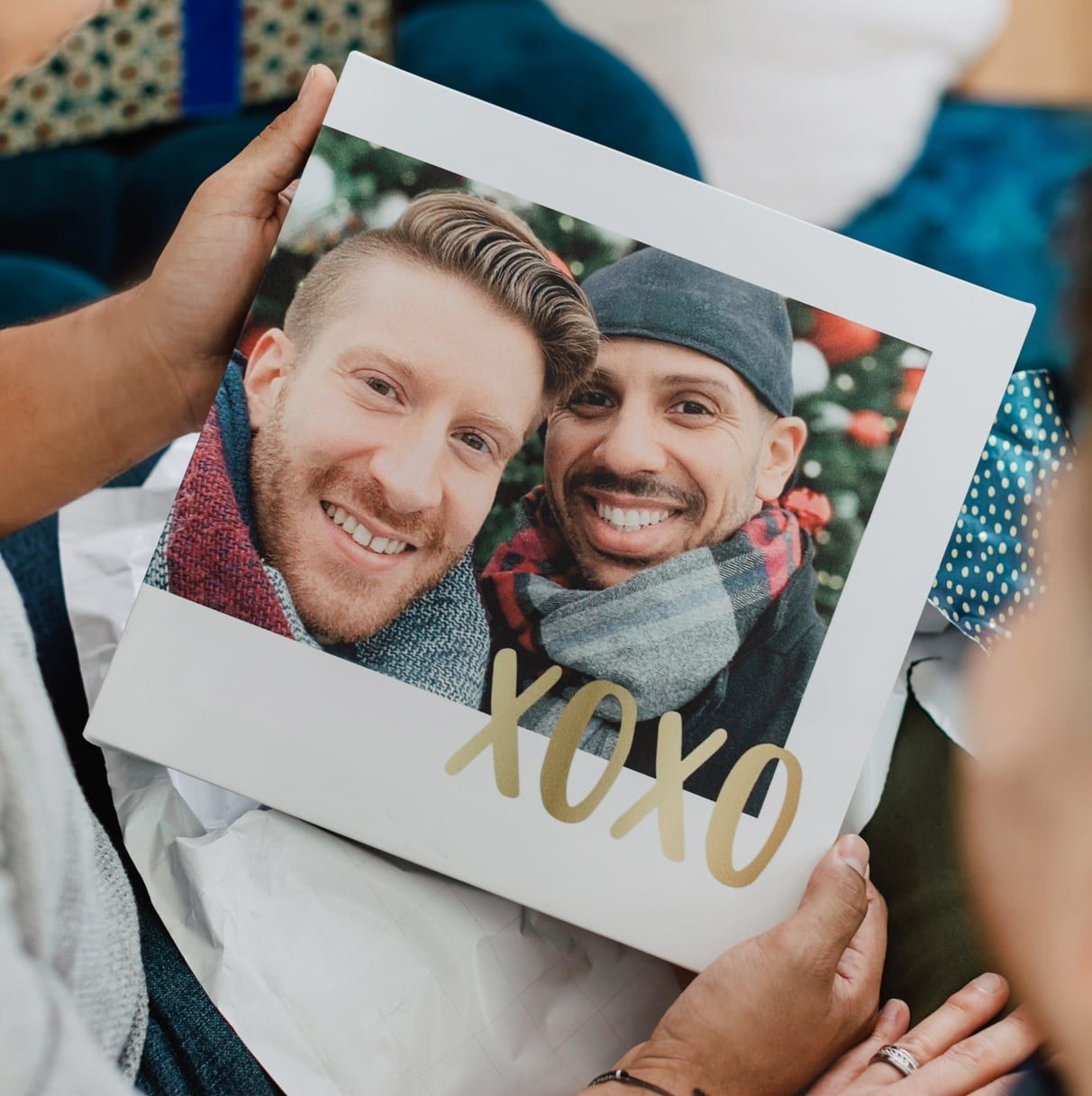 Custom photo book personalized Christmas gifts