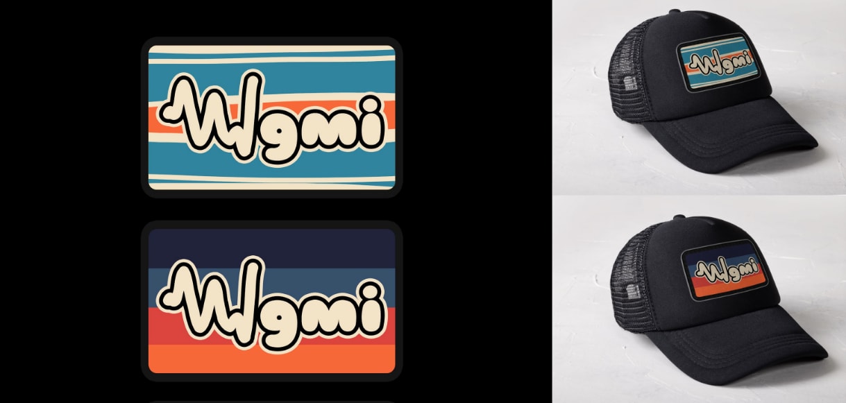 Print marketing materials: design a hat for your brand