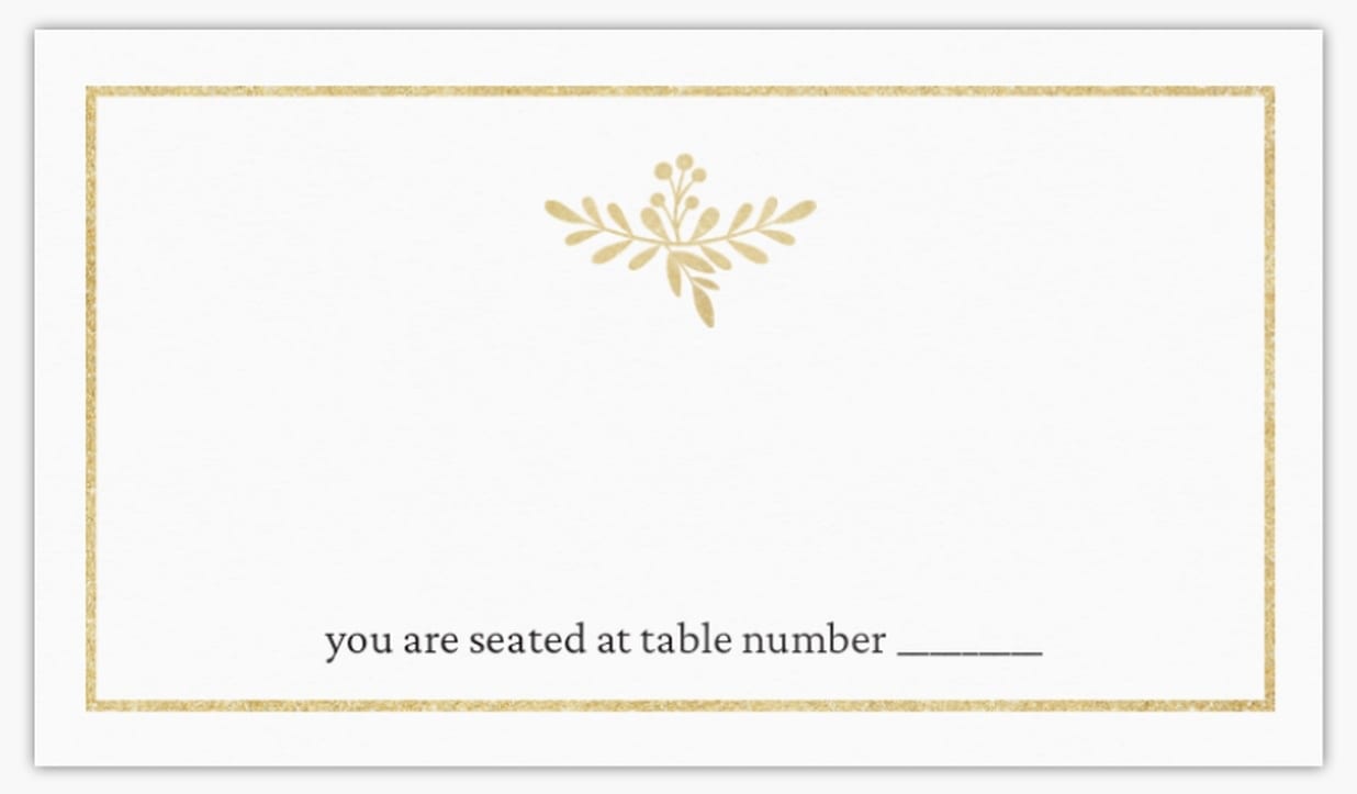 Wedding place card ideas for any type of wedding