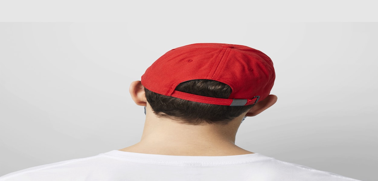 cap design idea with name embroidered on back