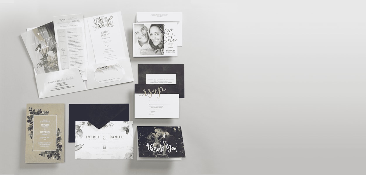 Wedding stationary suite