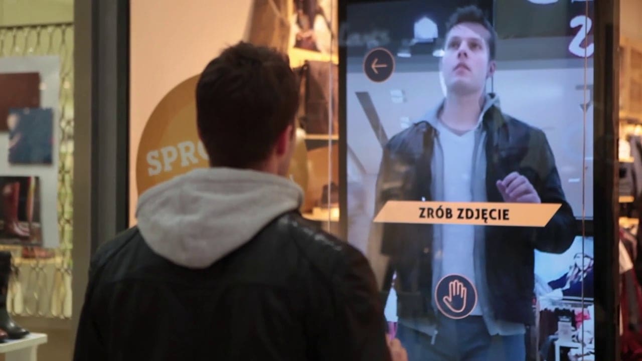Timberland augmented reality fitting room