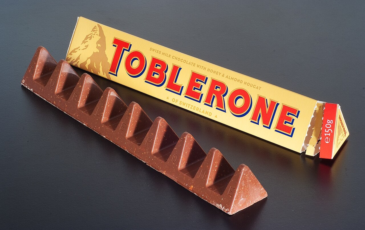 The Toblerone logo is one of the most iconic logos