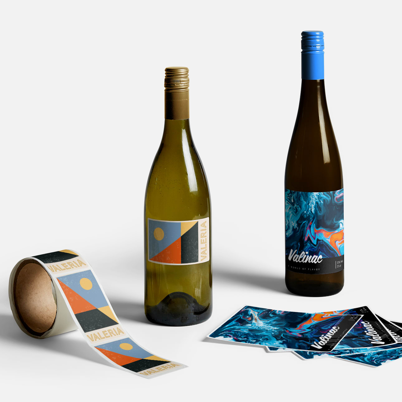 Custom wine bottle labels
