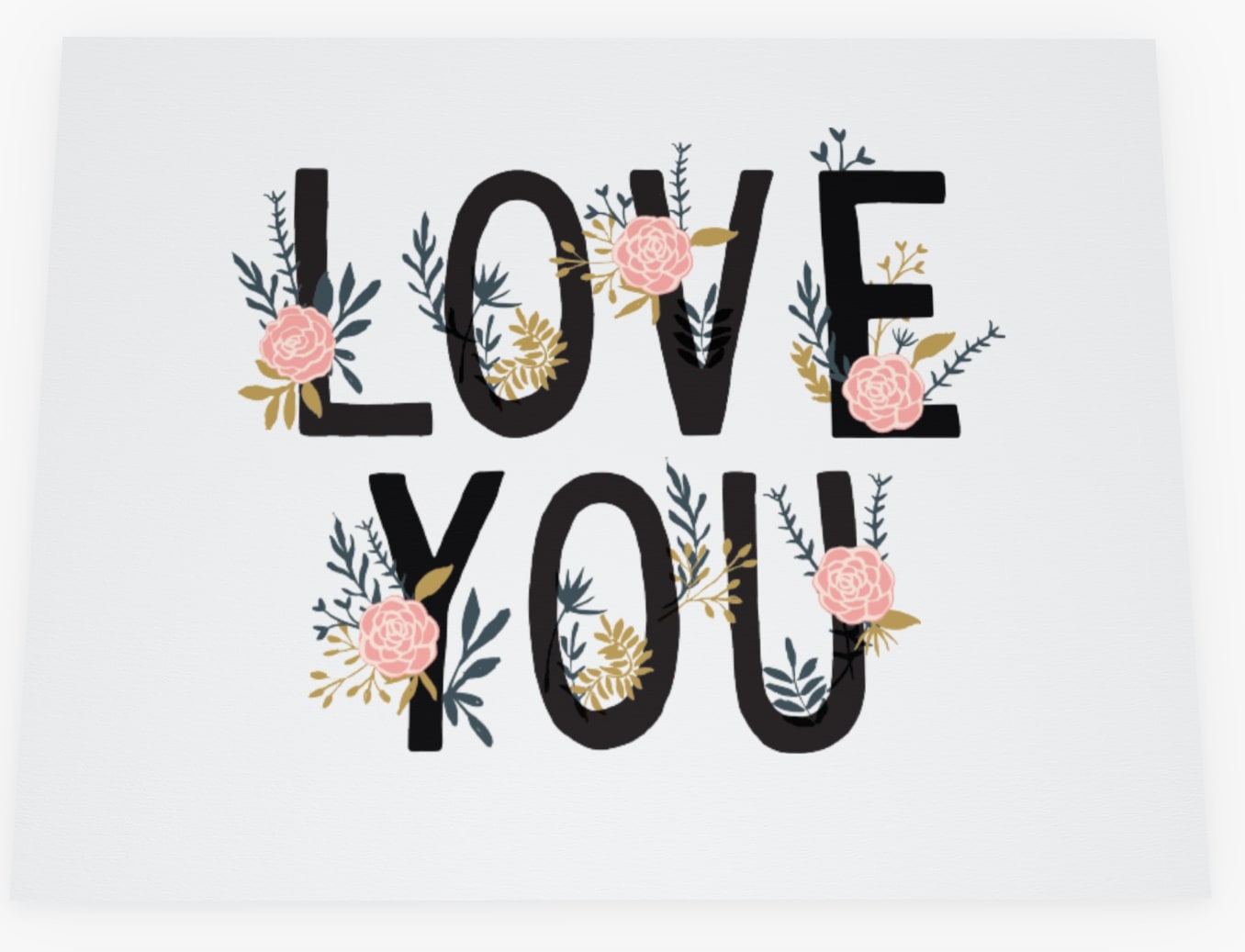 Custom greetings card for a wedding anniversary