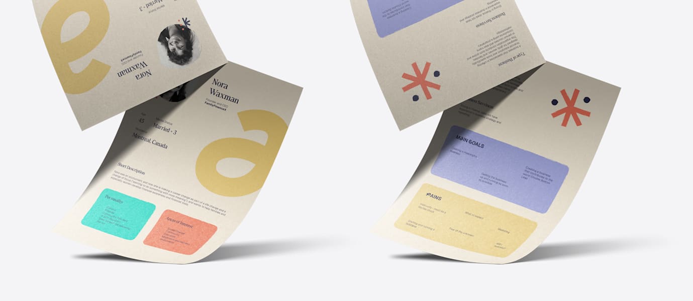 Brand icons used in flyer design