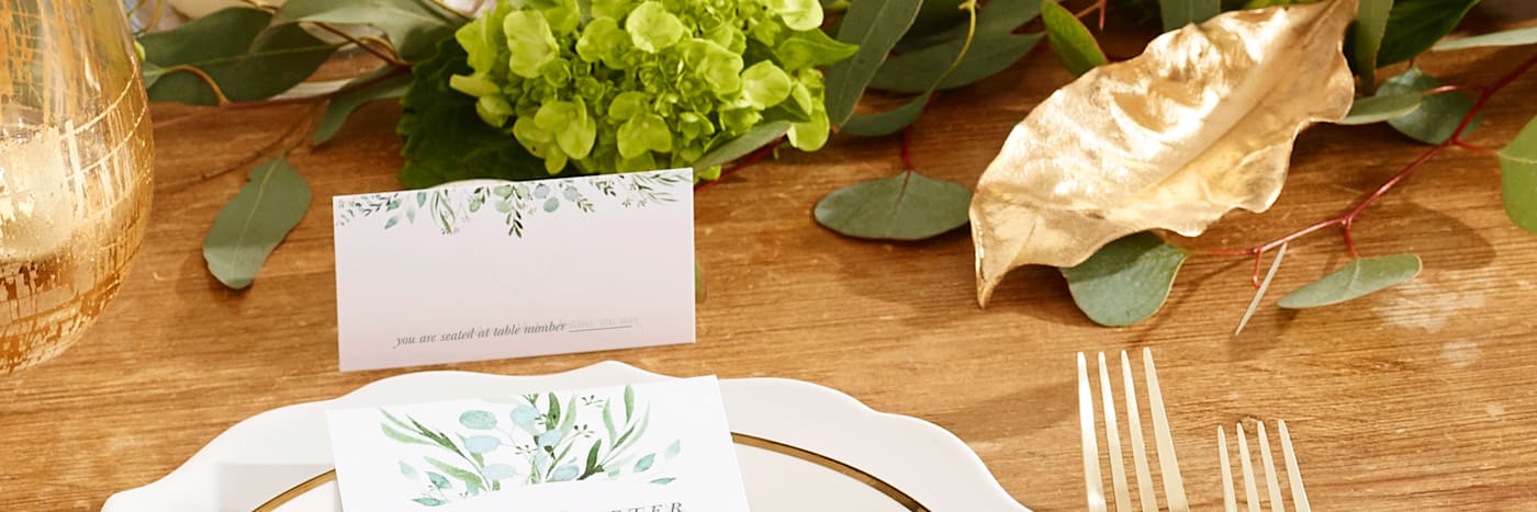 wedding place card idea