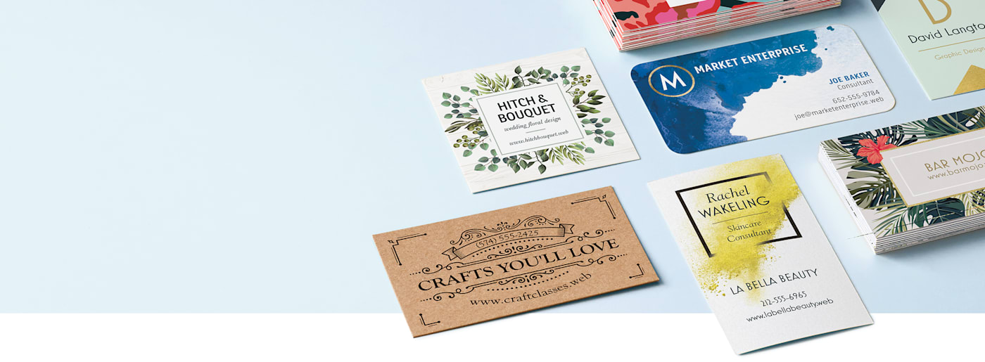 The 12 best color combinations for business cards