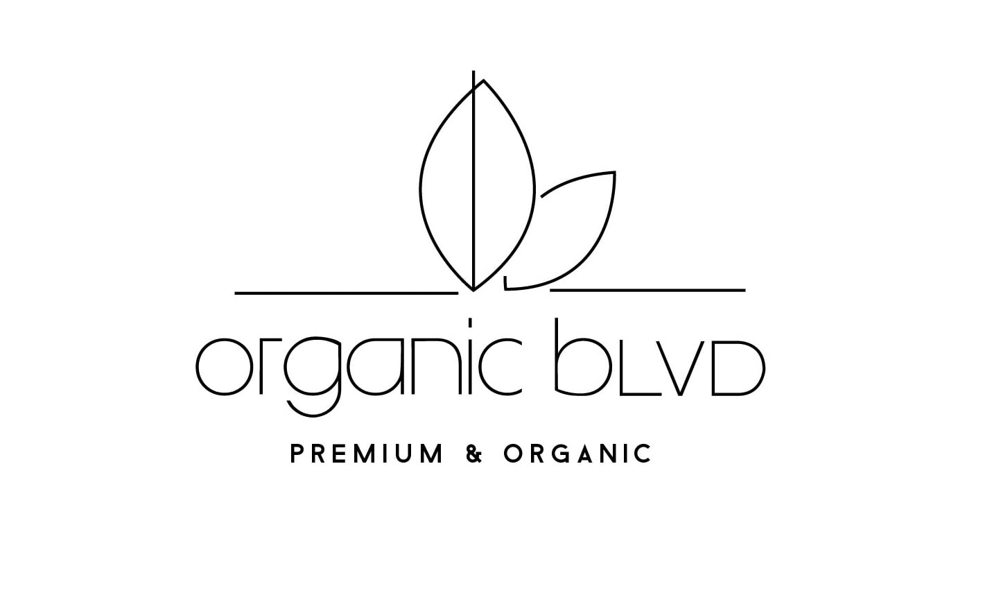 Logo, brand and color palette for Organic Blvd