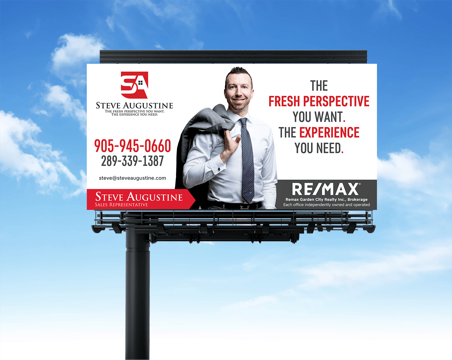 billboard for luxury realtor