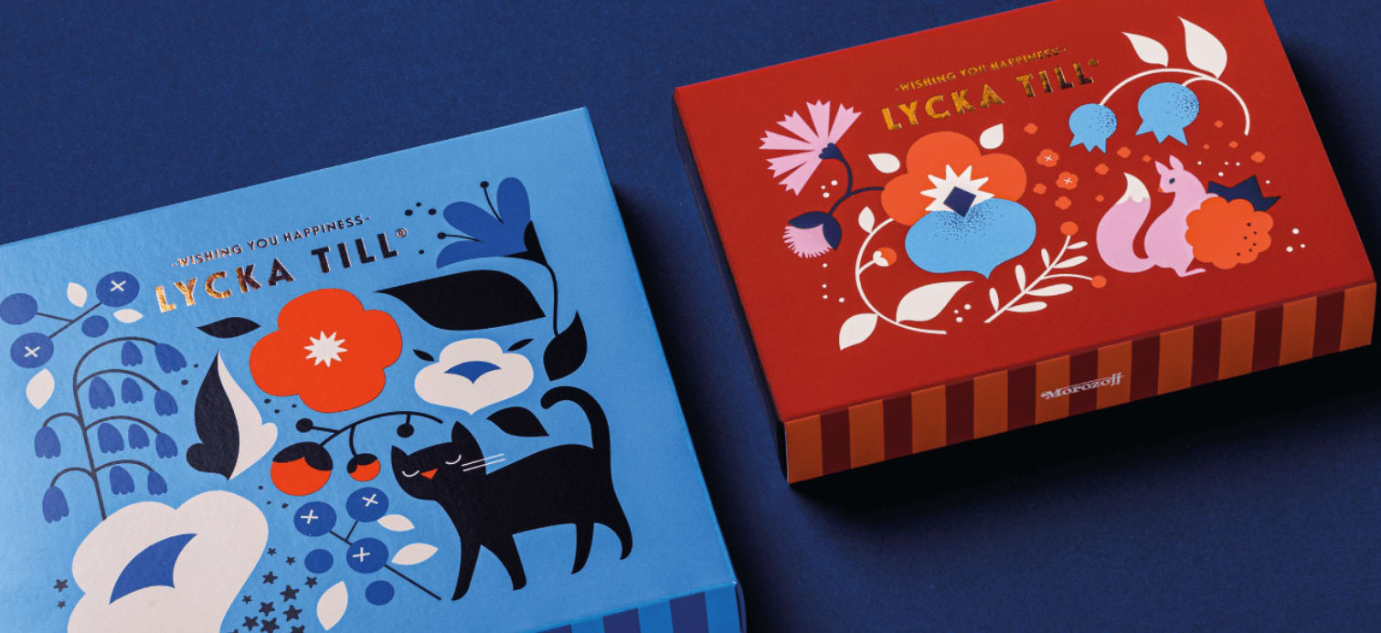 Elemental Folk graphic design trend 2026 used in packaging design