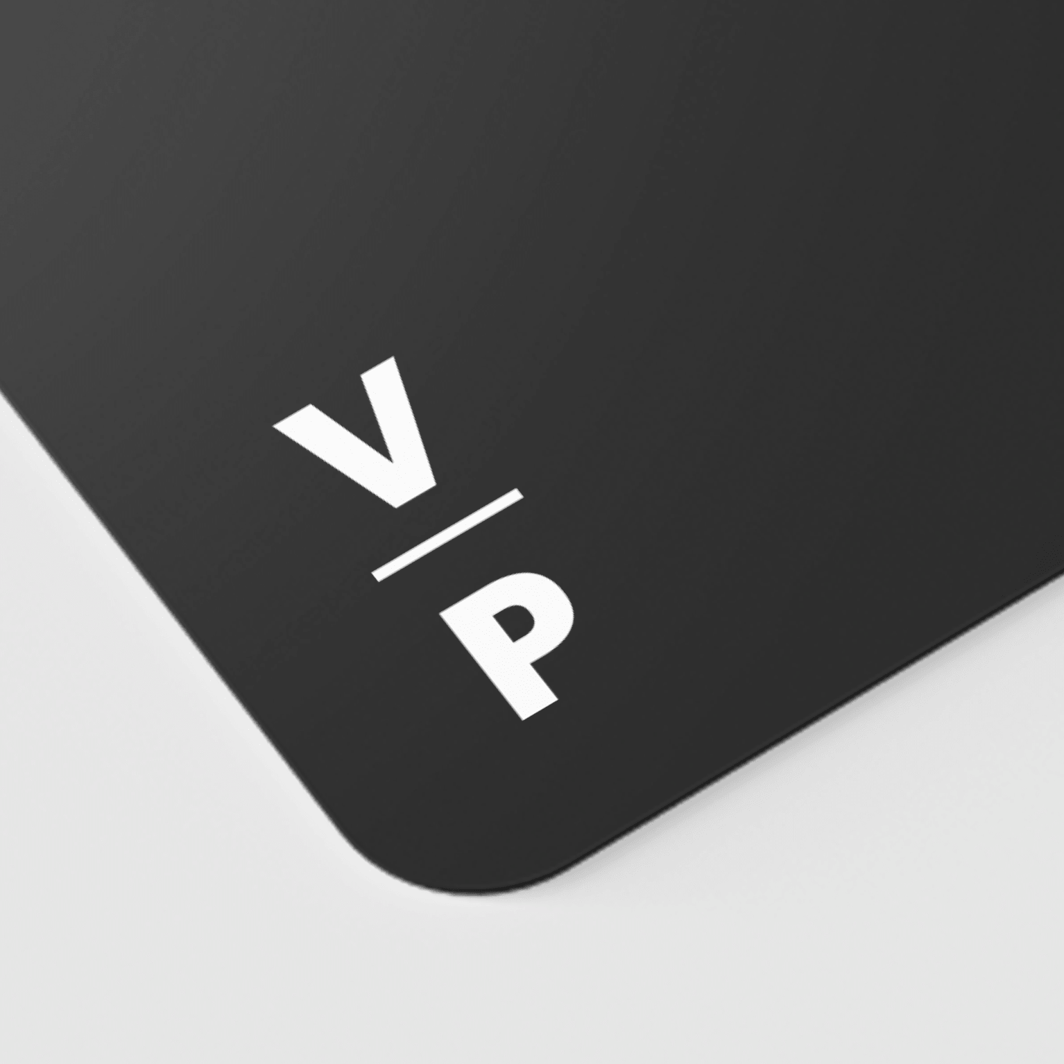 Sticker with a matte finish