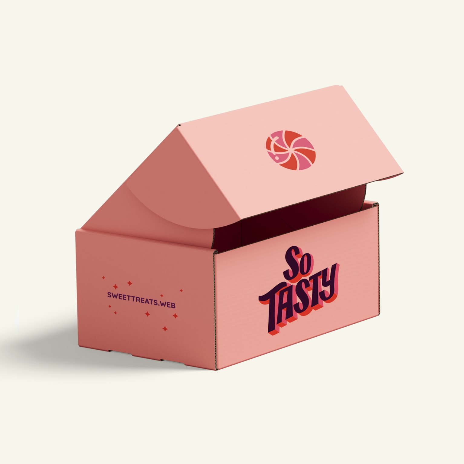 Selection of branded packaging