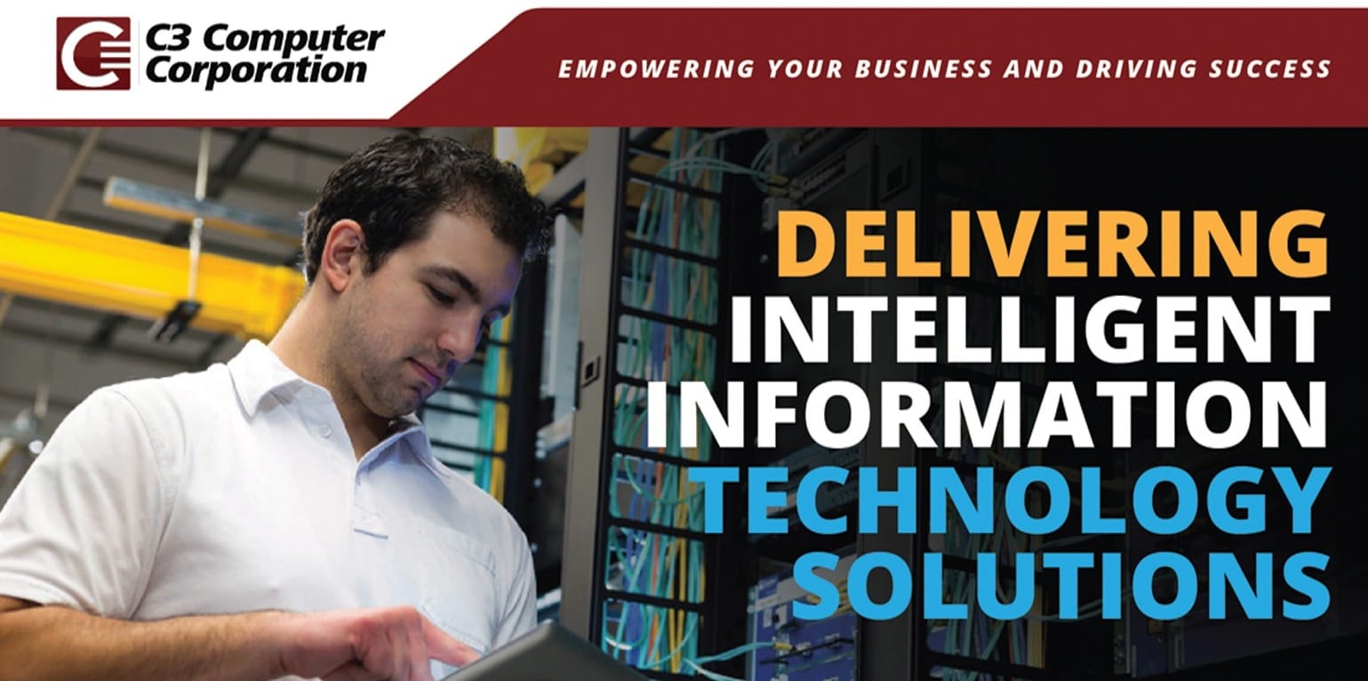 photo-heavy website design showing people doing IT work