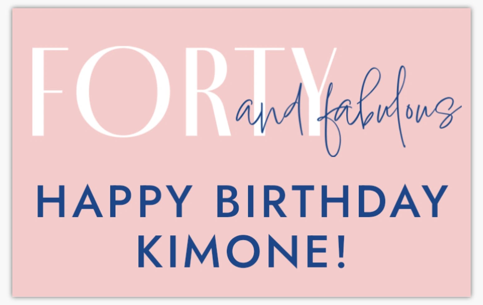 Birthday party vinyl banner
