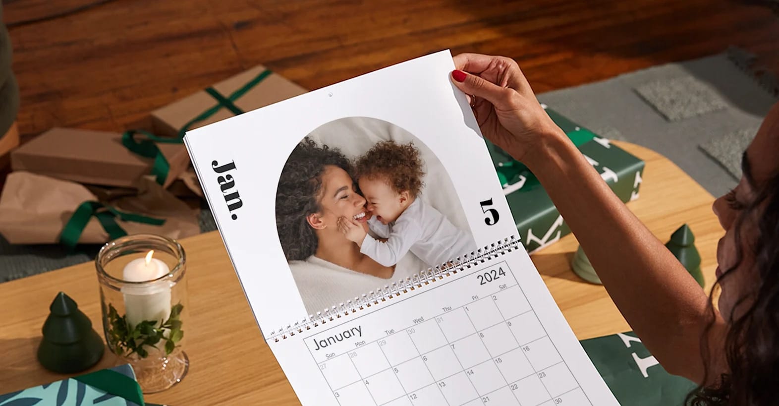 Un calendrier personnalisé est un cadeau qu’il utilisera toute l’année