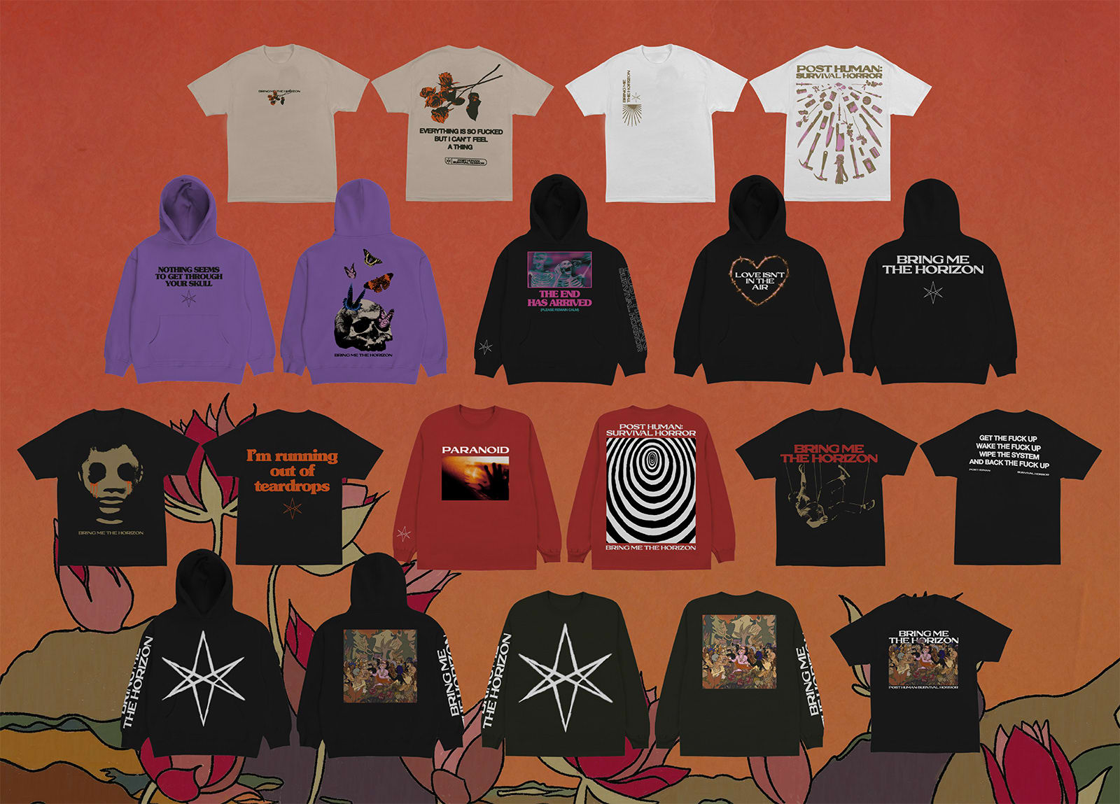 Vêtements de la marque Bring me the horizon