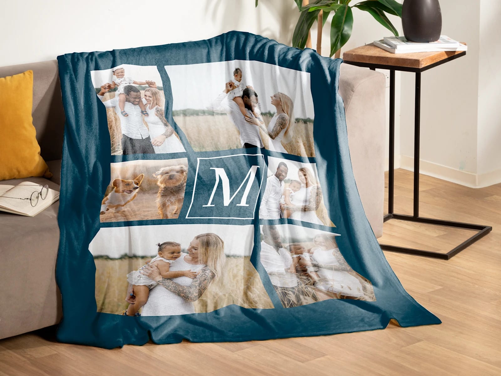 A personalized blanket