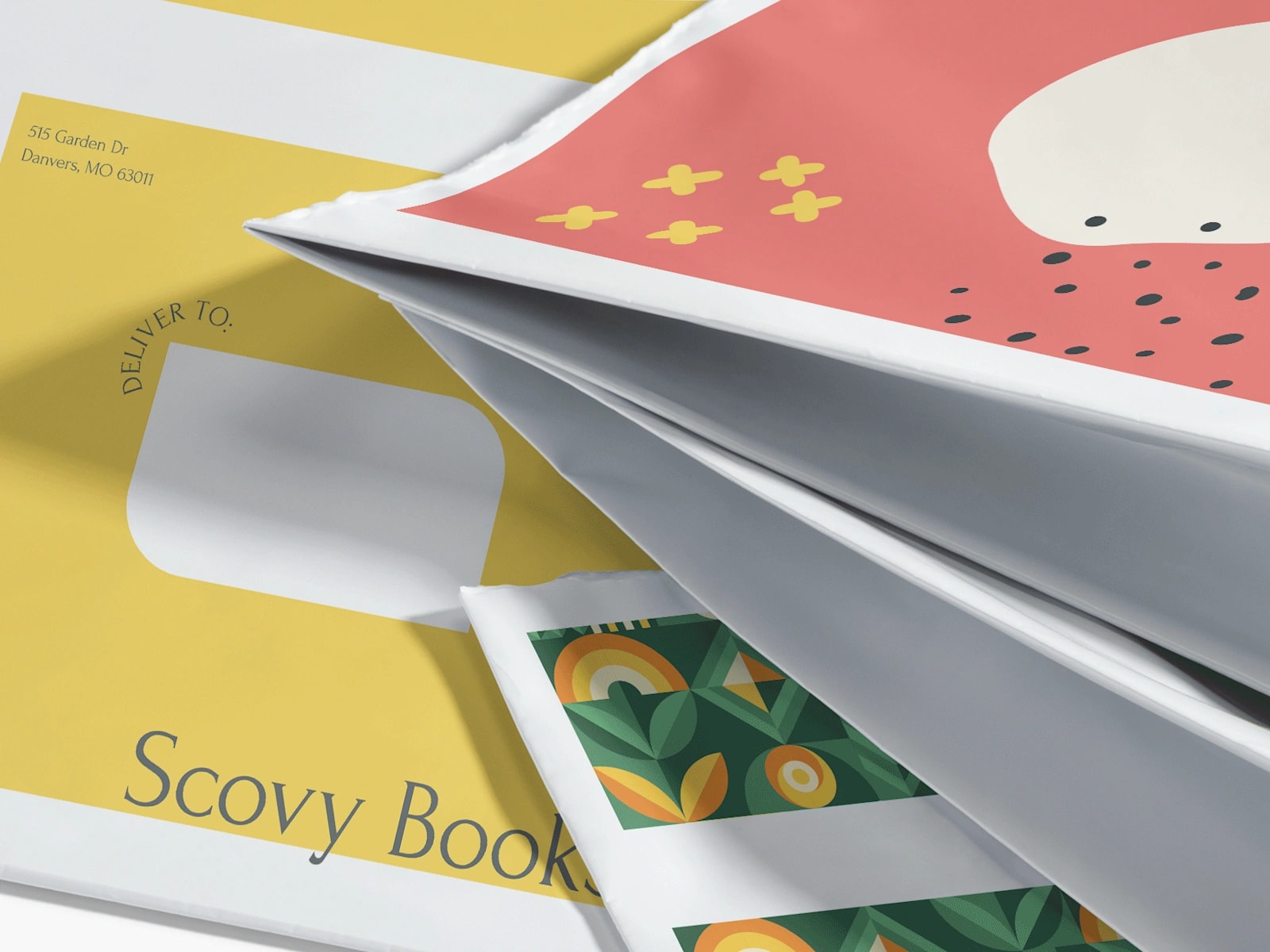 Custom mailer pouches