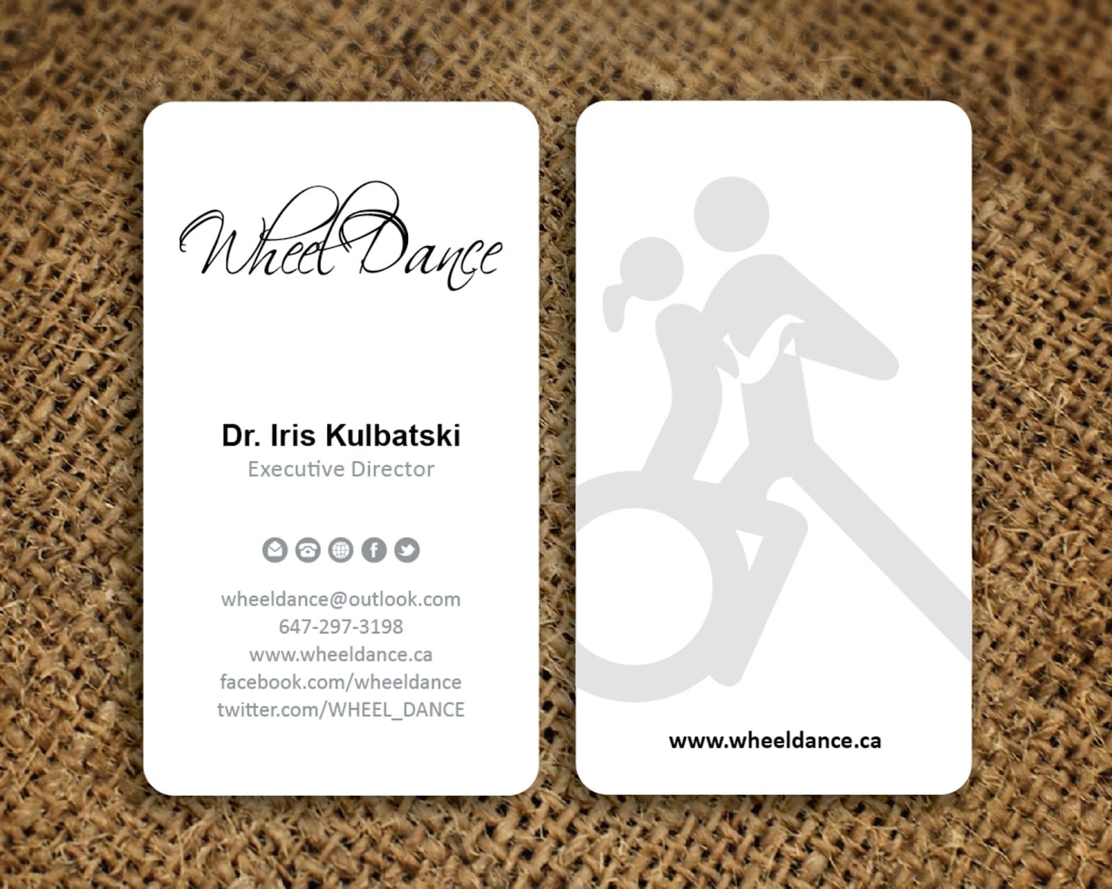 Carte de visite de Wheel Dance