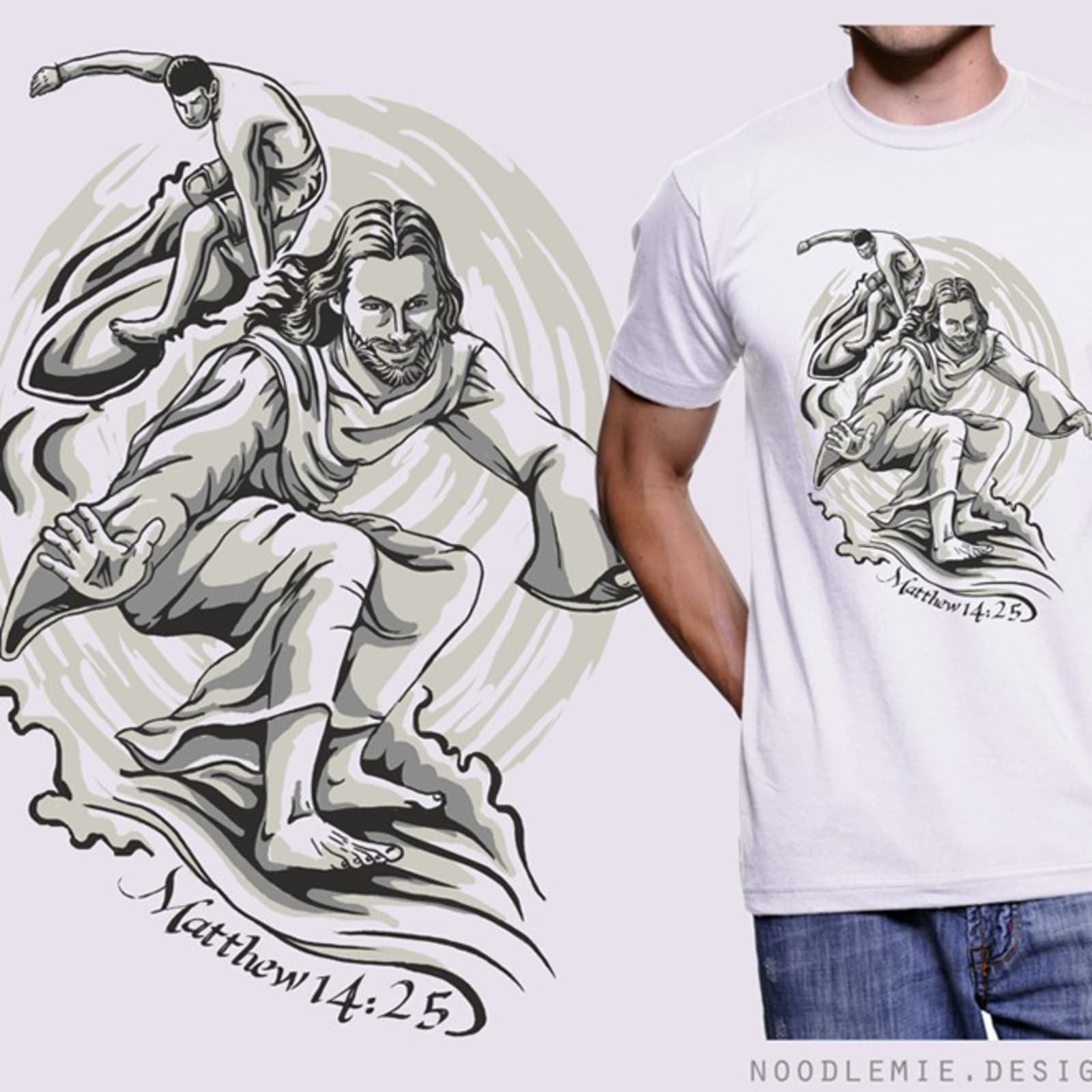 Example of can-shaped brand packaging for a perfume bottle.