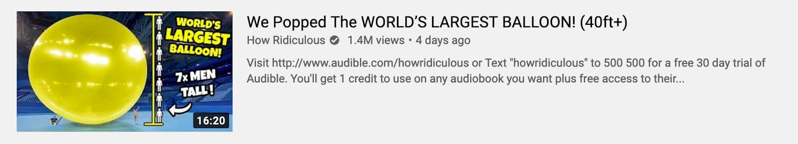 How Ridiculous thumbnail