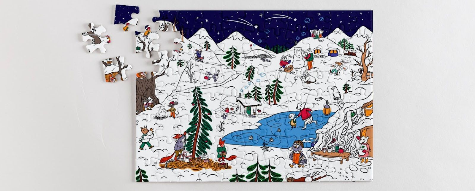 Custom puzzle personalized Christmas gifts