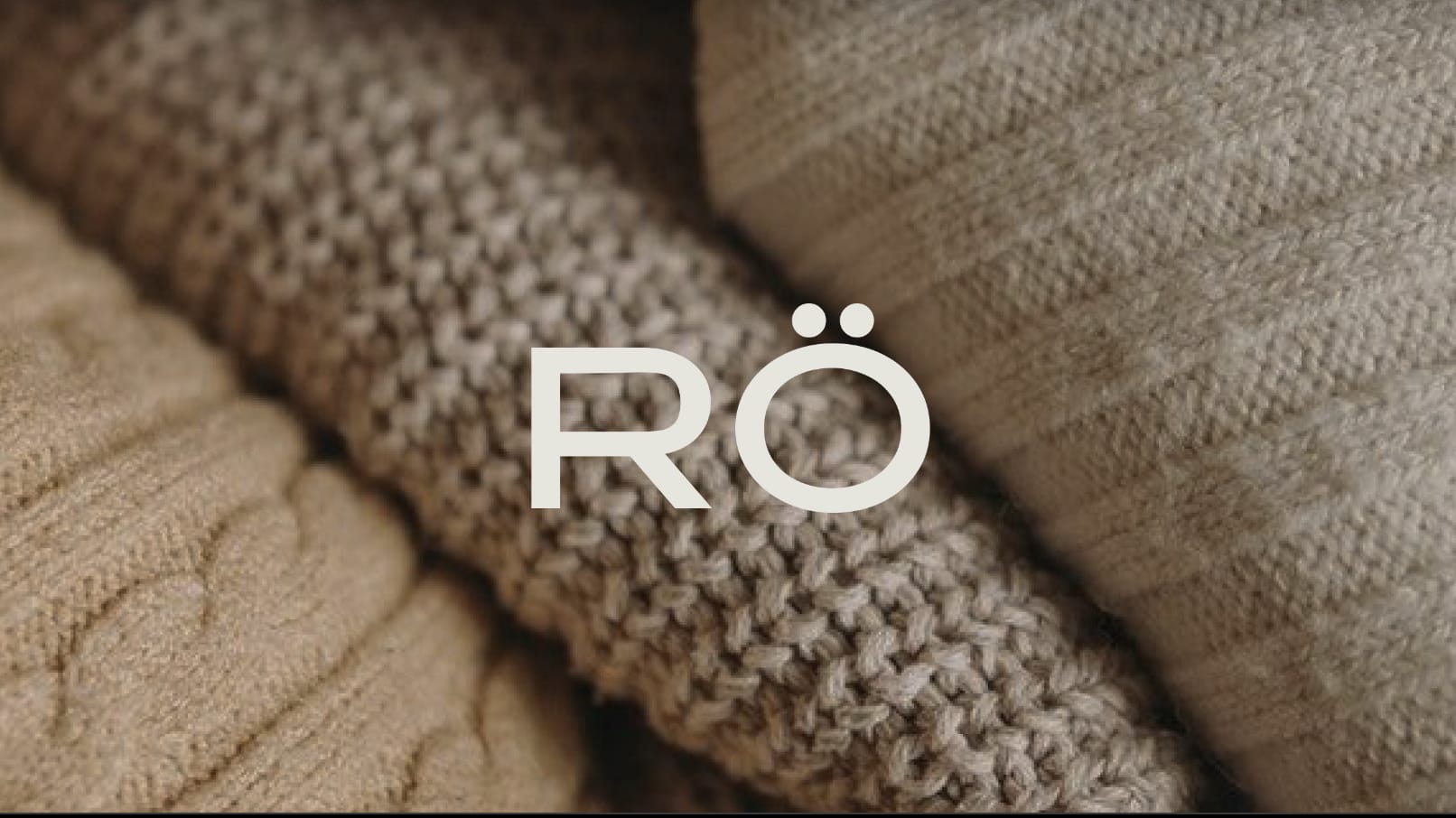 Logo et identité visuelle créés pour la marque de vêtements Rösby.