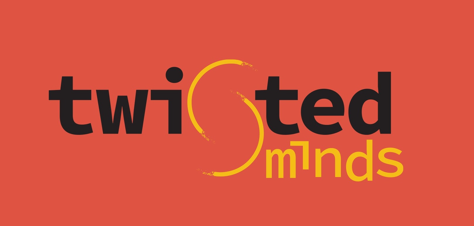 Morph-Mark-Logodesign für die Marke Twisted Minds