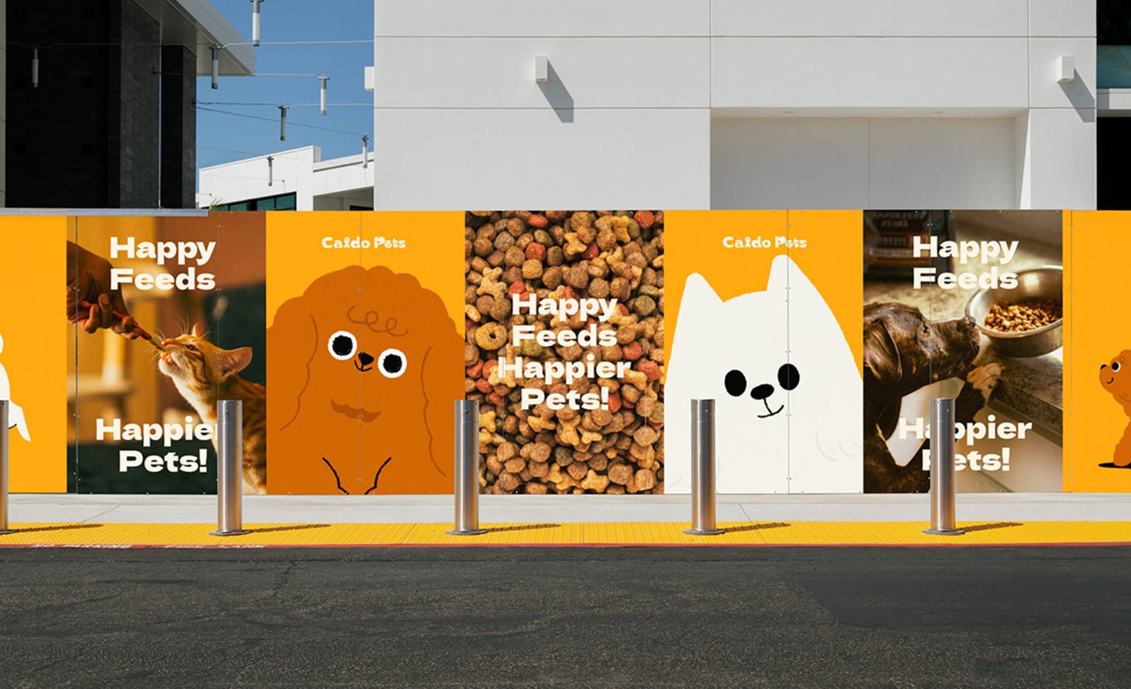 Branding-Design f&uuml;r Haustiernahrung.