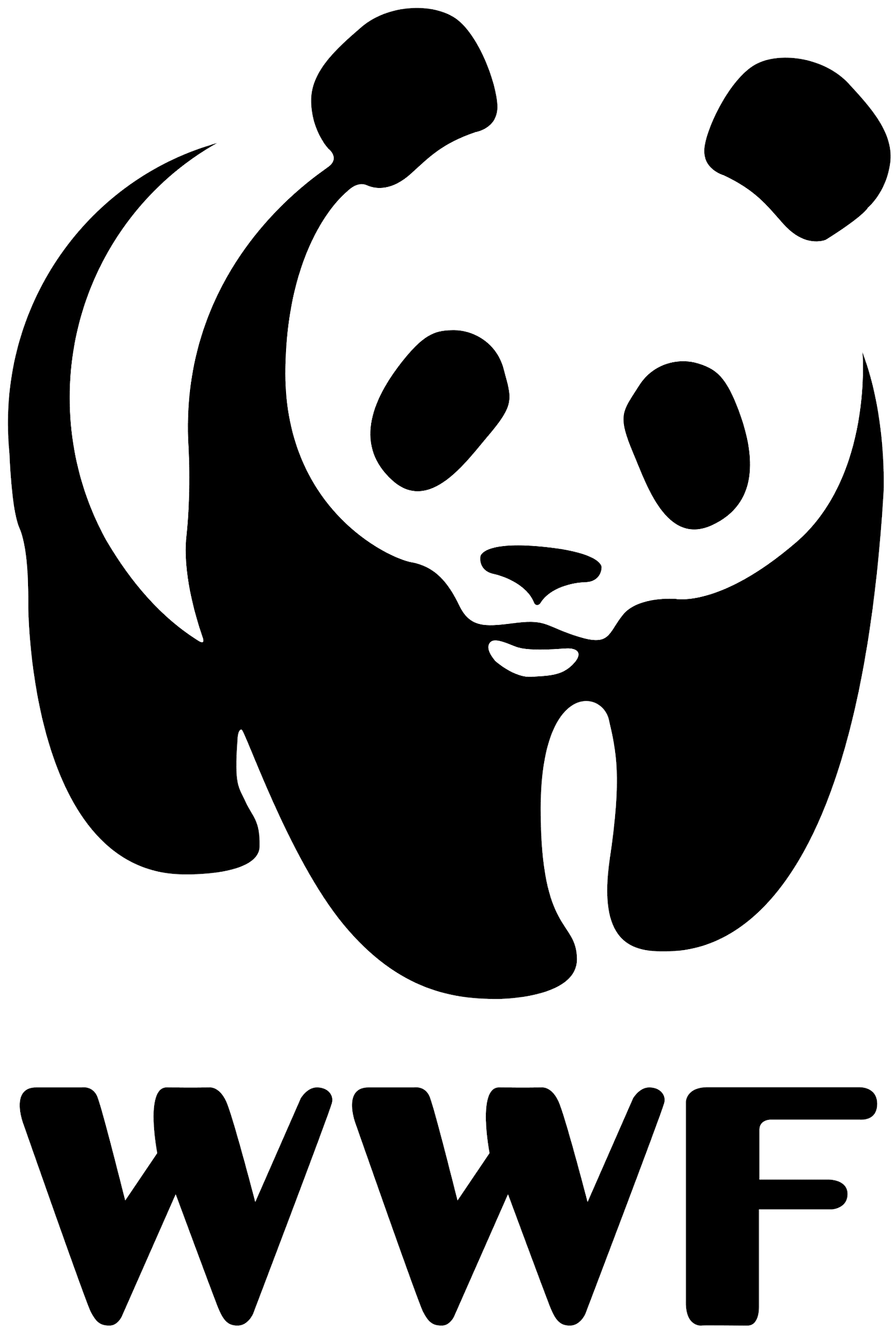The WWF logo is one of the most famous logos