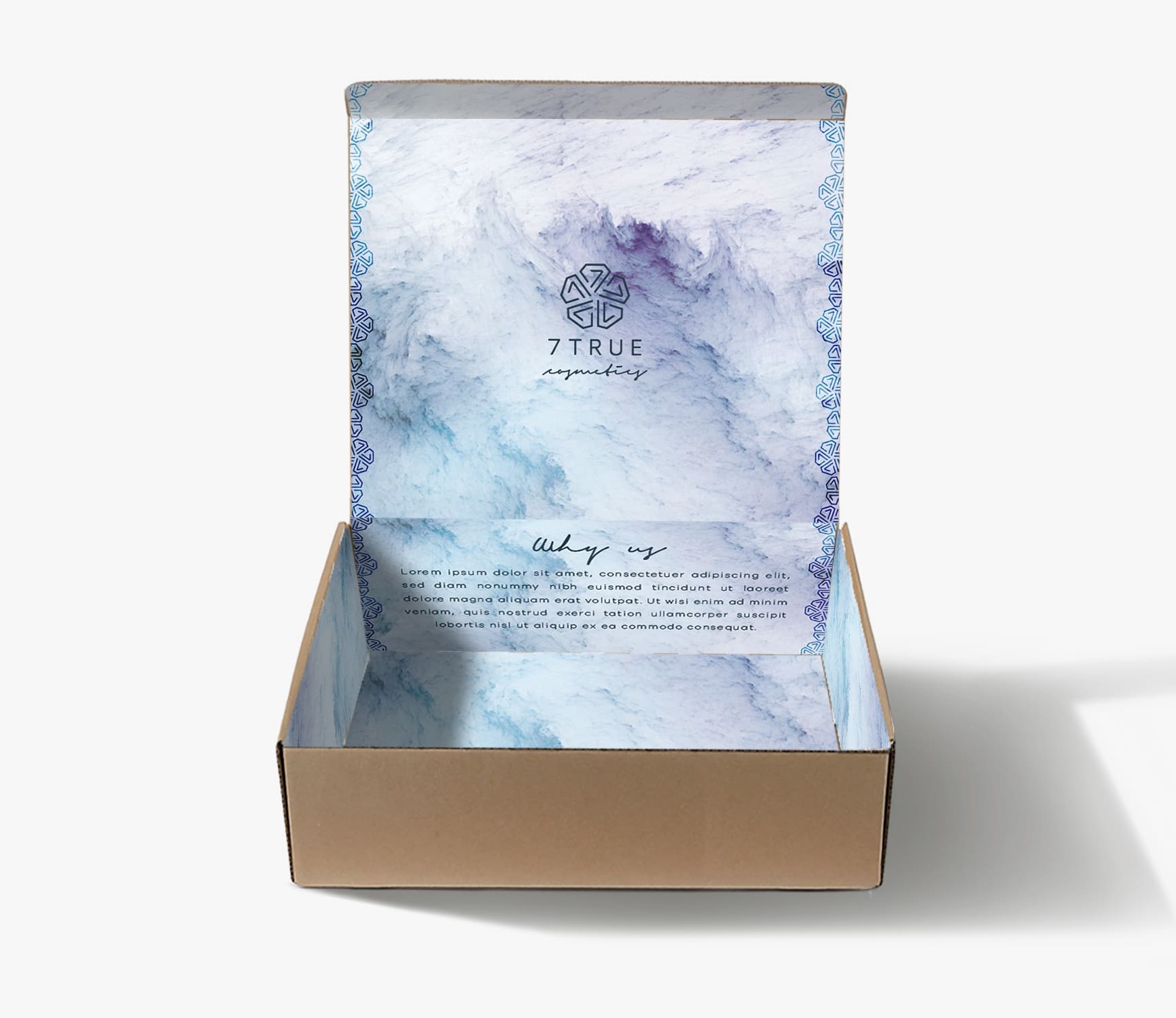 cardboard product packaging box