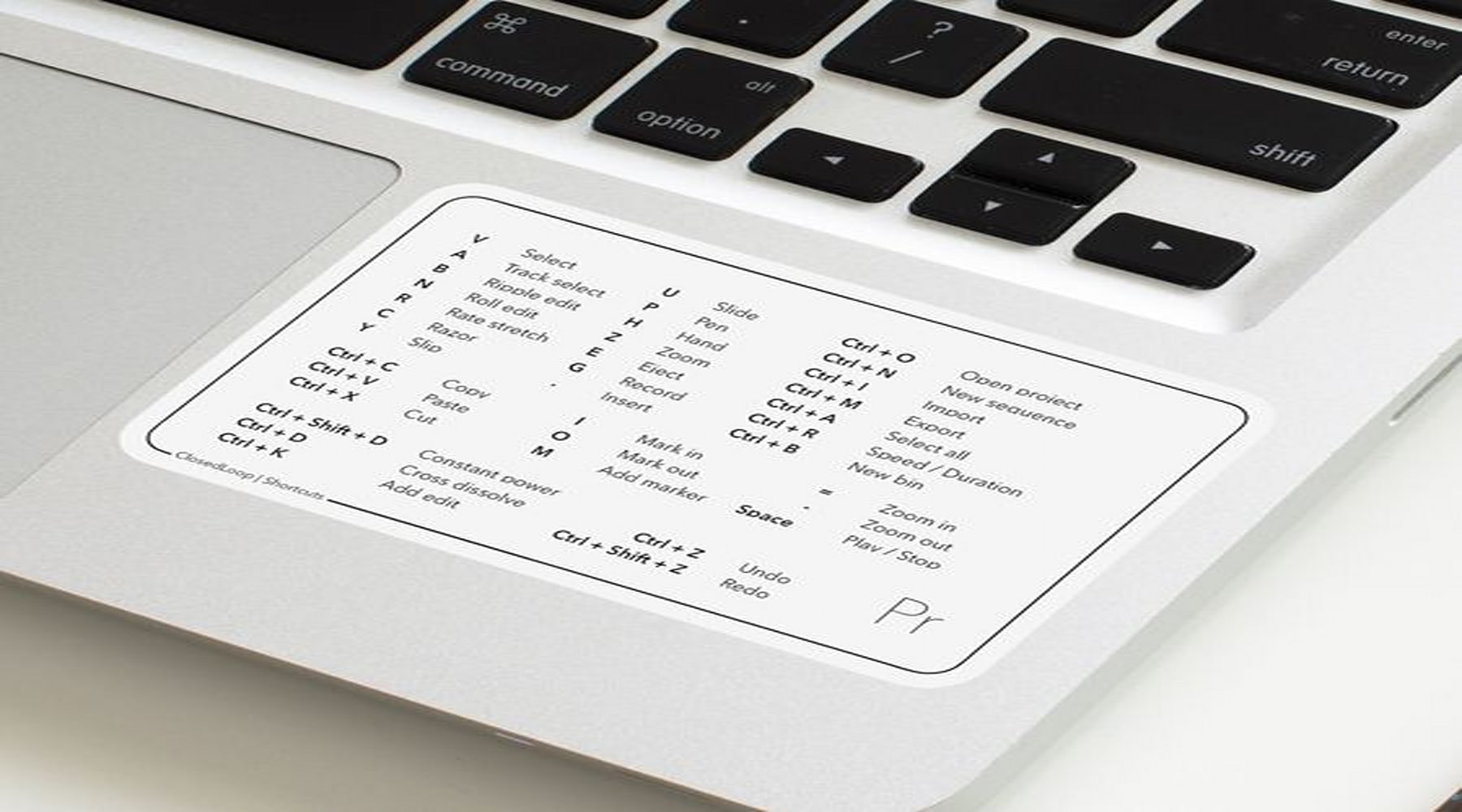 Business card that uses glossy business card paper stock