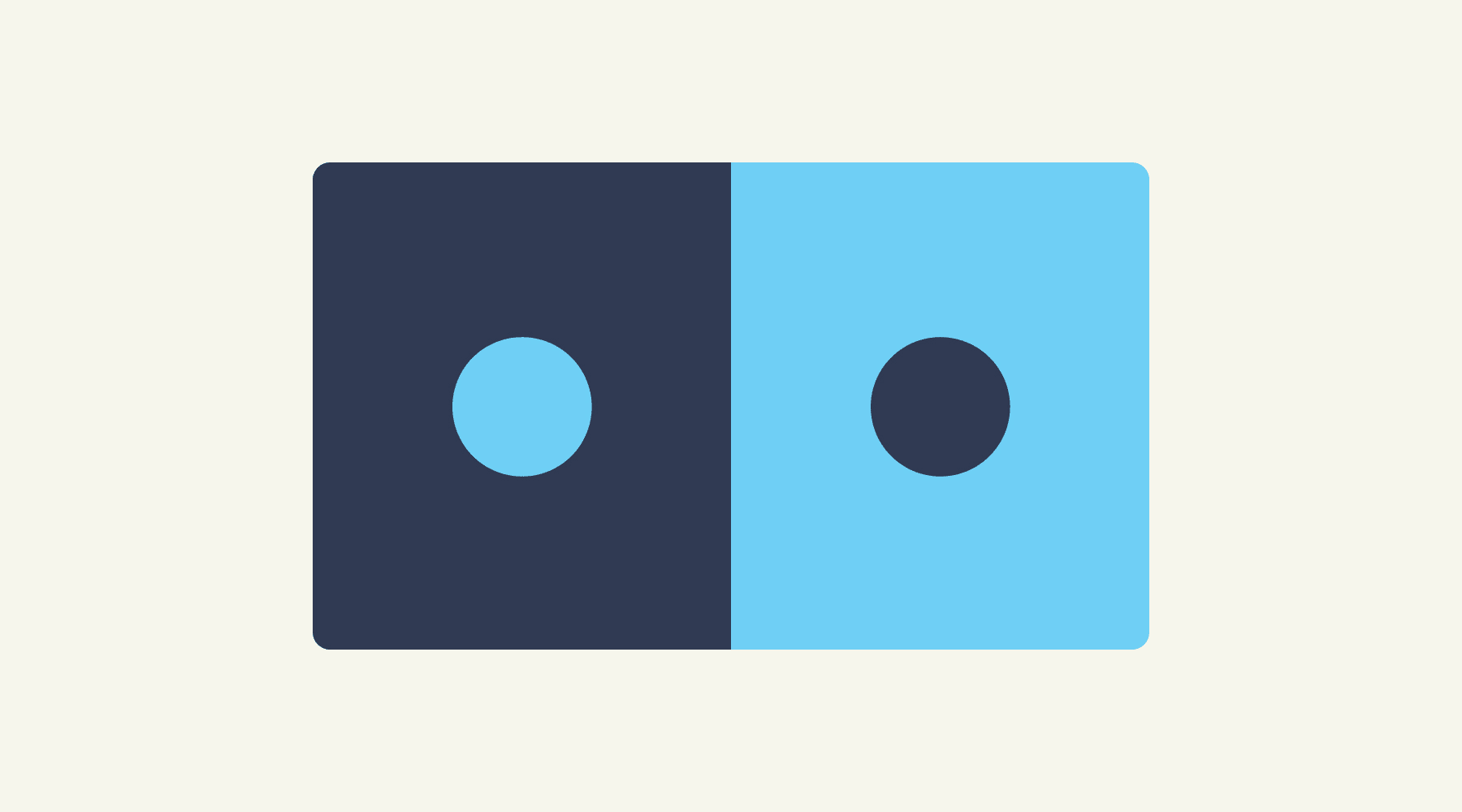 Blue colours build trust