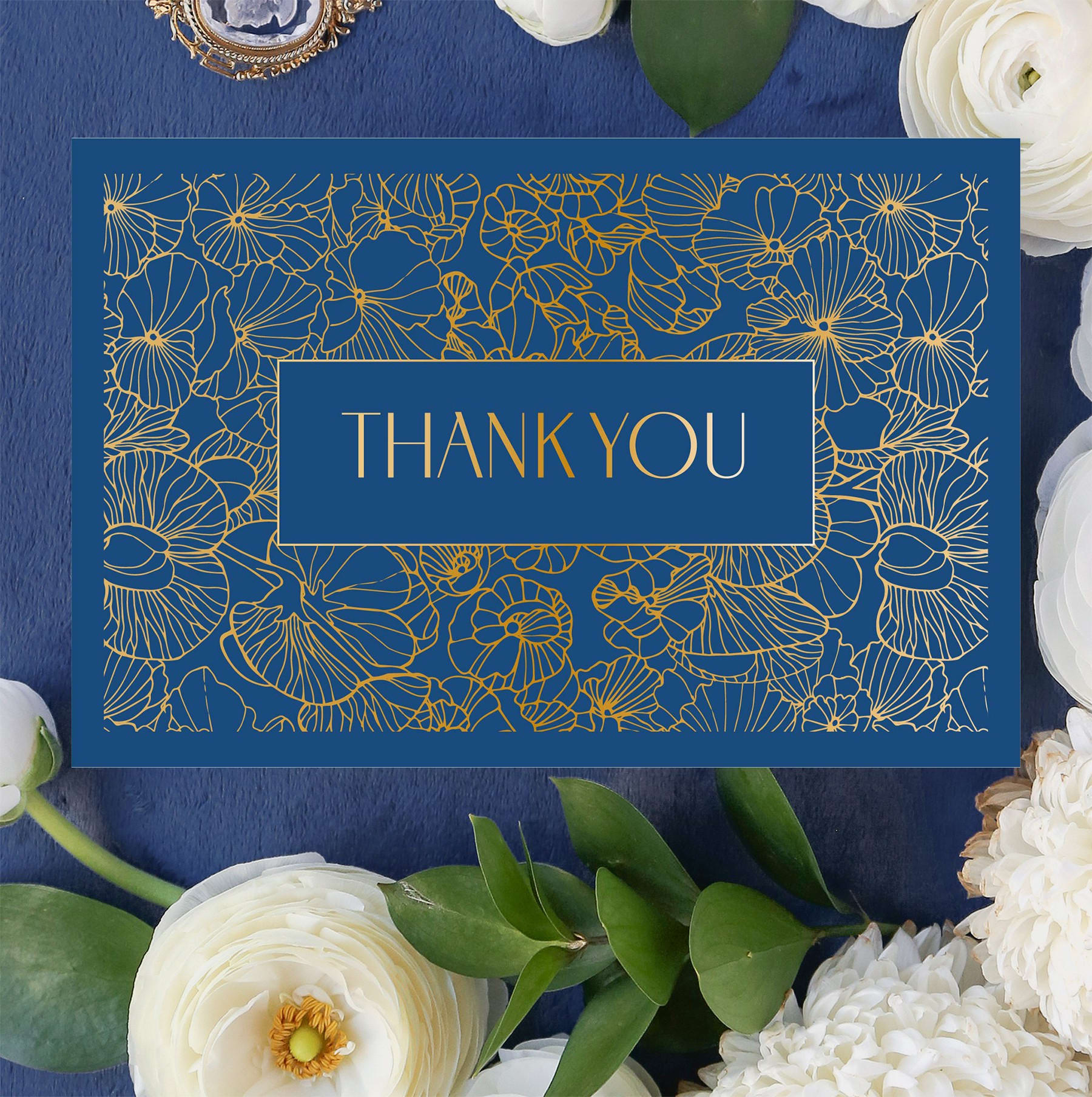 Thank-you note card