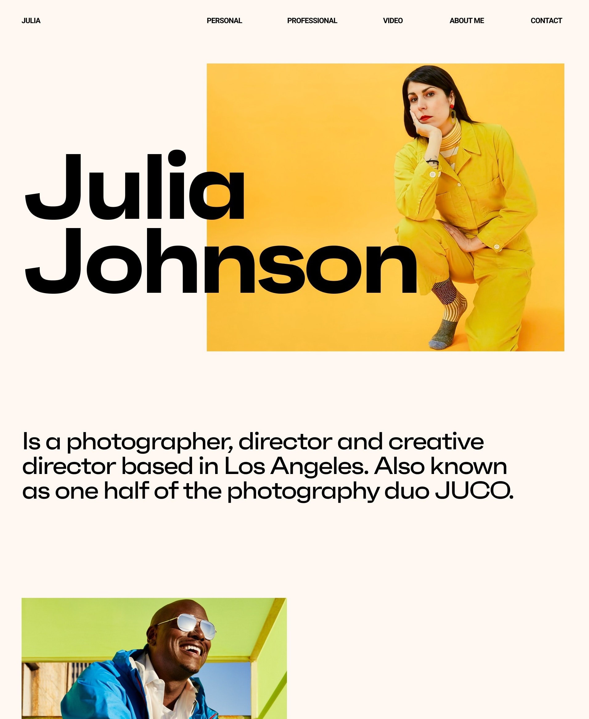 Web design concept for a photographer how to build a free website.