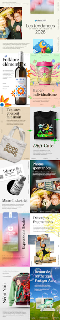 l'infographie pour les grandes tendances graphiques de 2026