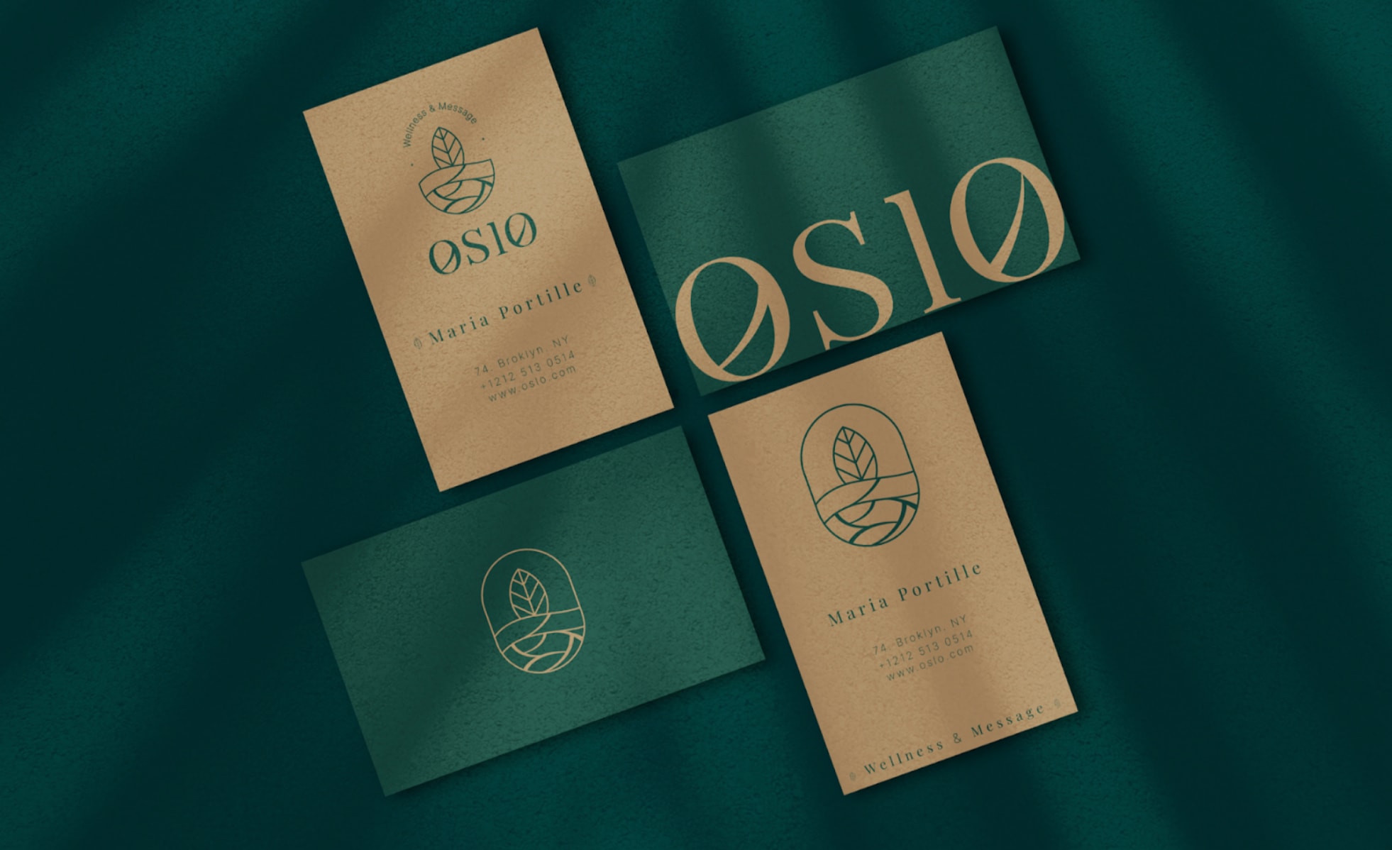 Business card idea for a spa