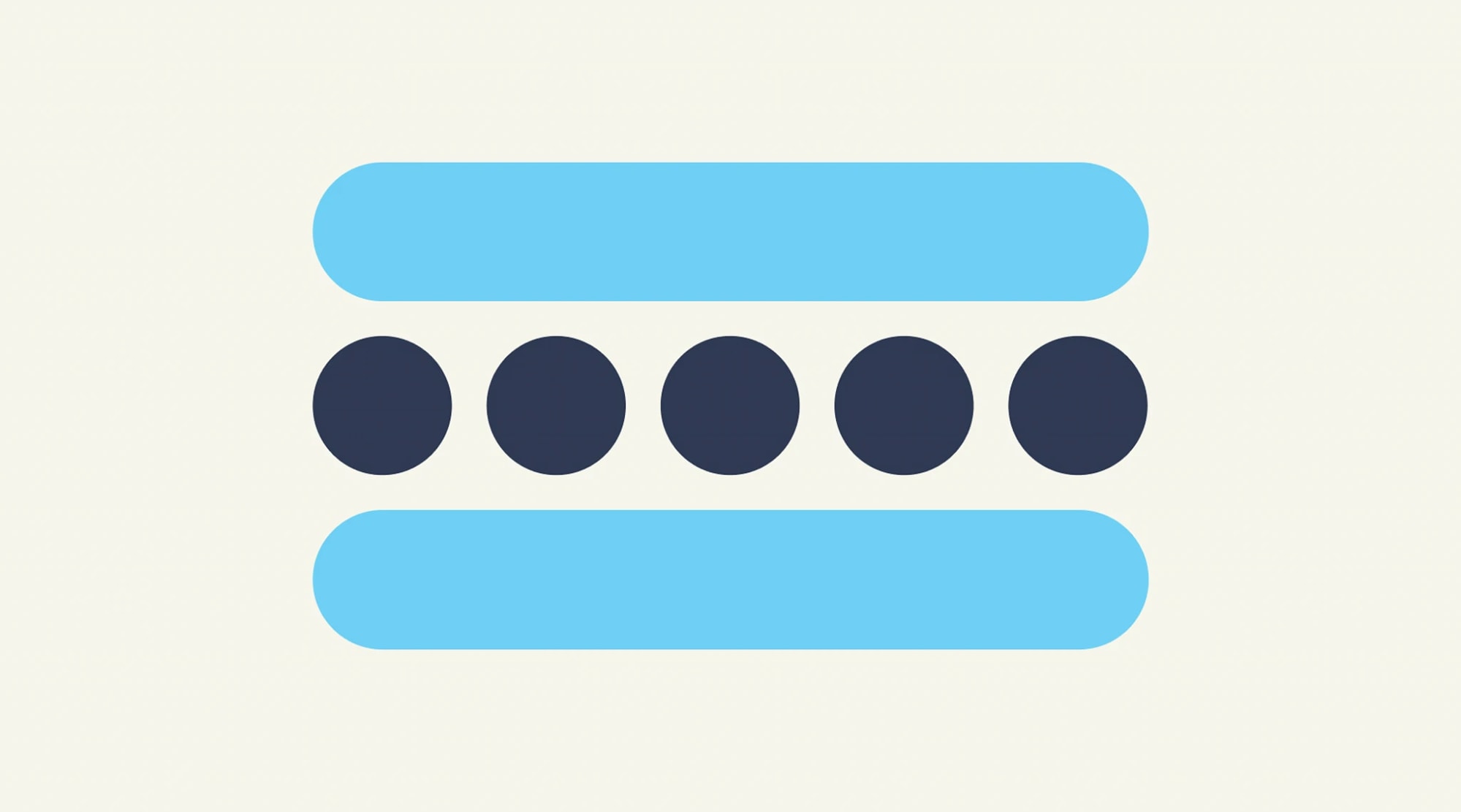 Graphic illustrating the graphic design layout principle of balance