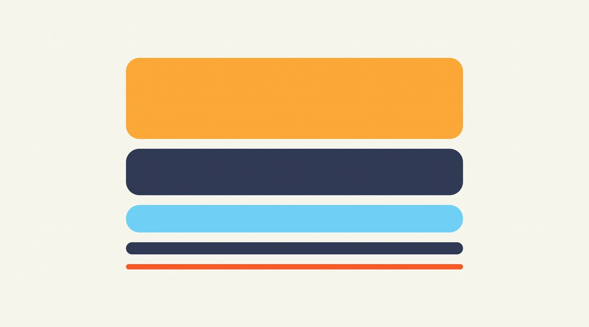 Graphic illustrating the graphic design layout principle of hierarchy