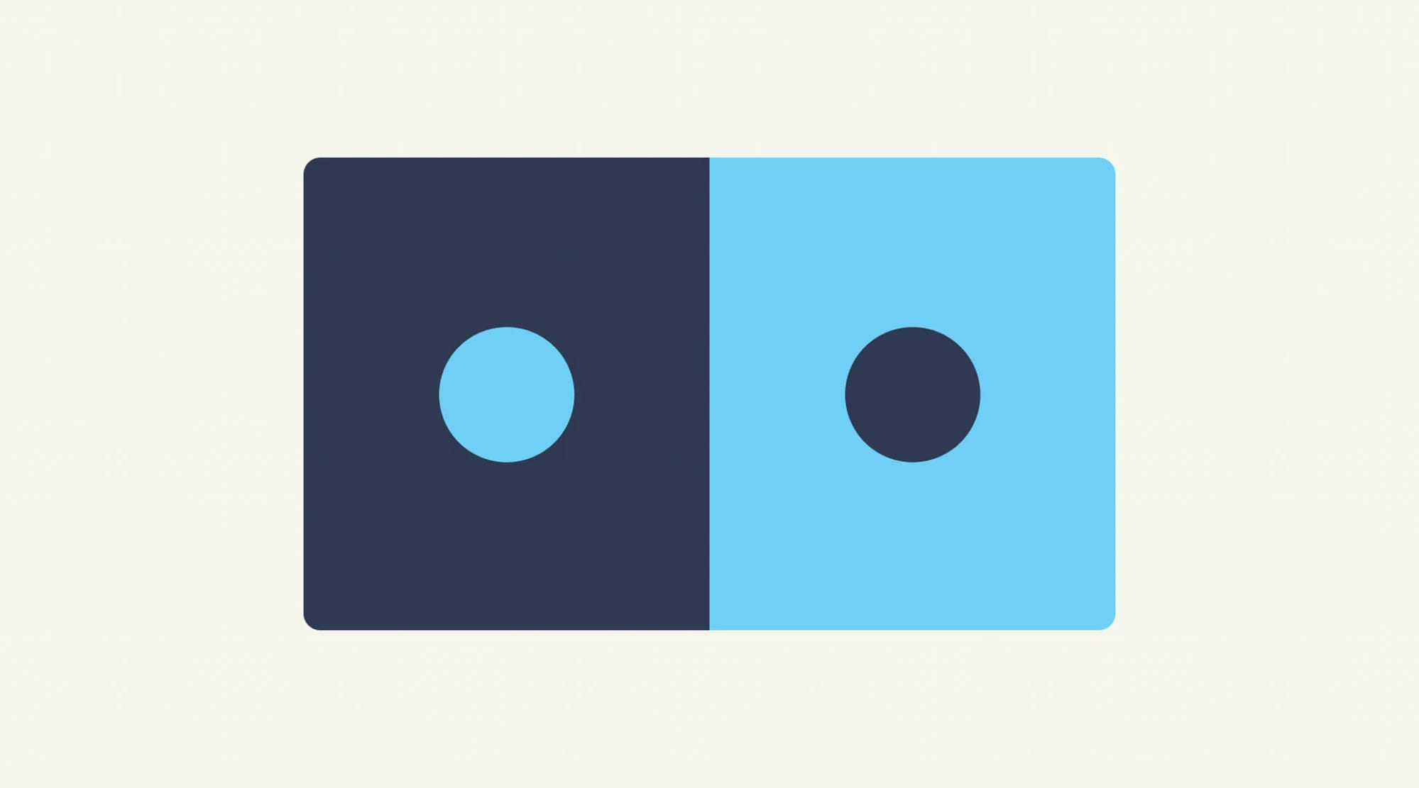 Graphic illustrating the graphic design layout principle of contrast