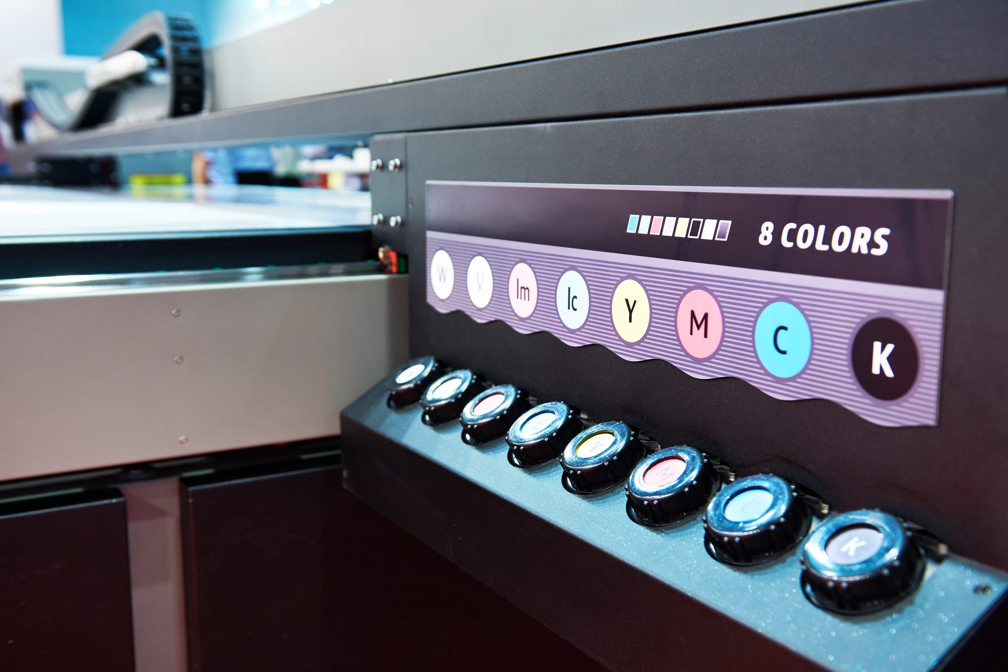 LED UV printer types of printing