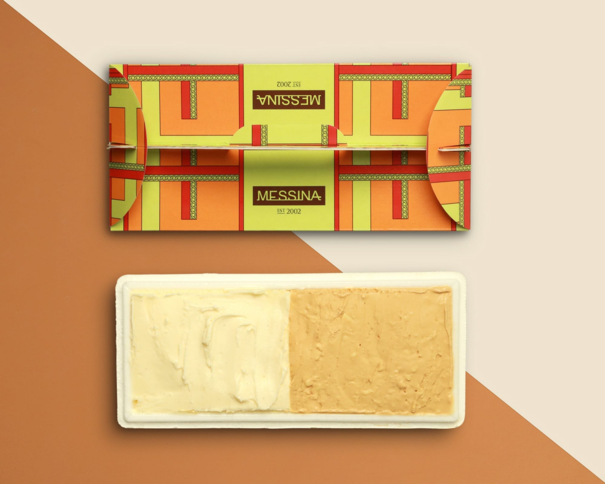 Messina ice cream carry box design