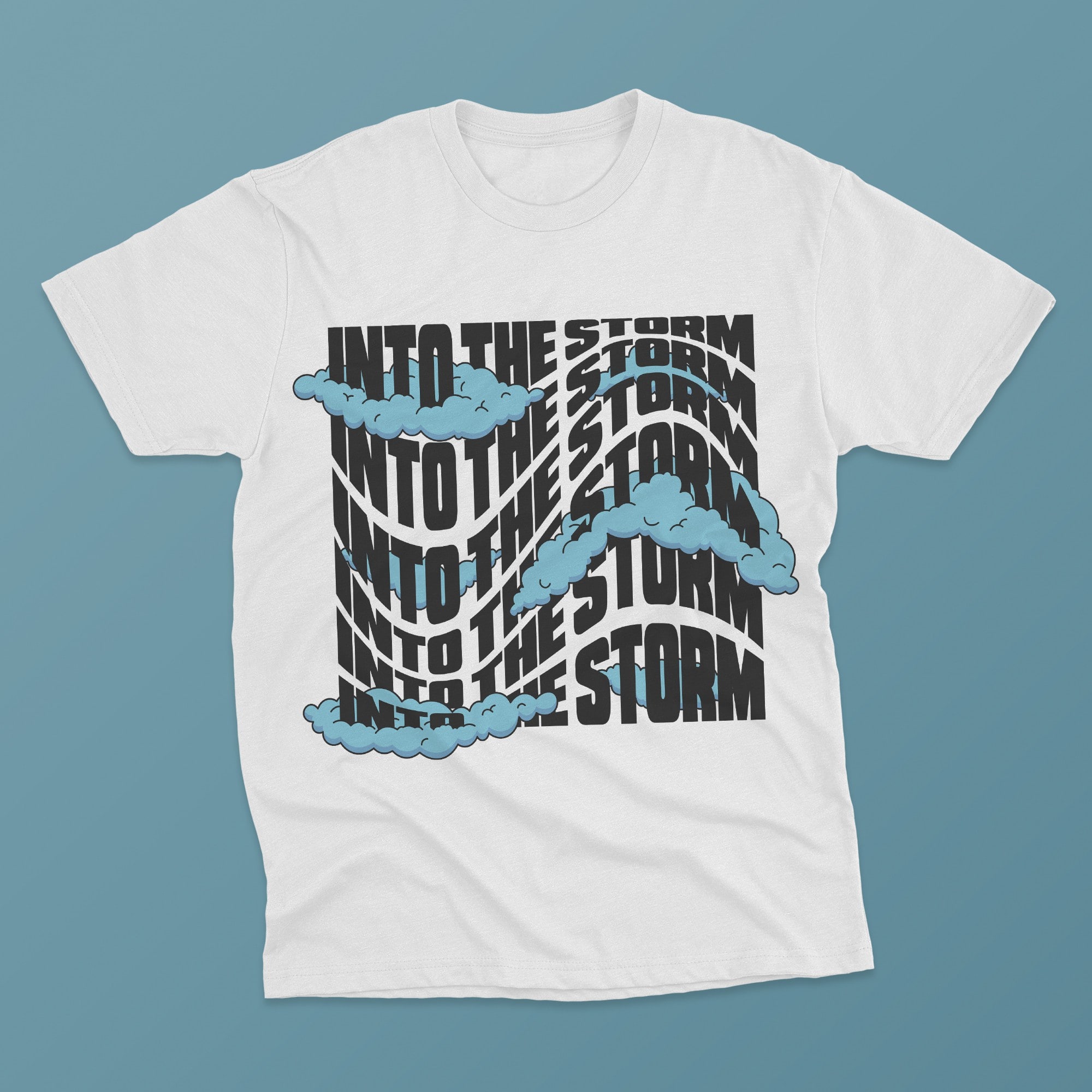 darkink on white T-shirt color combinations