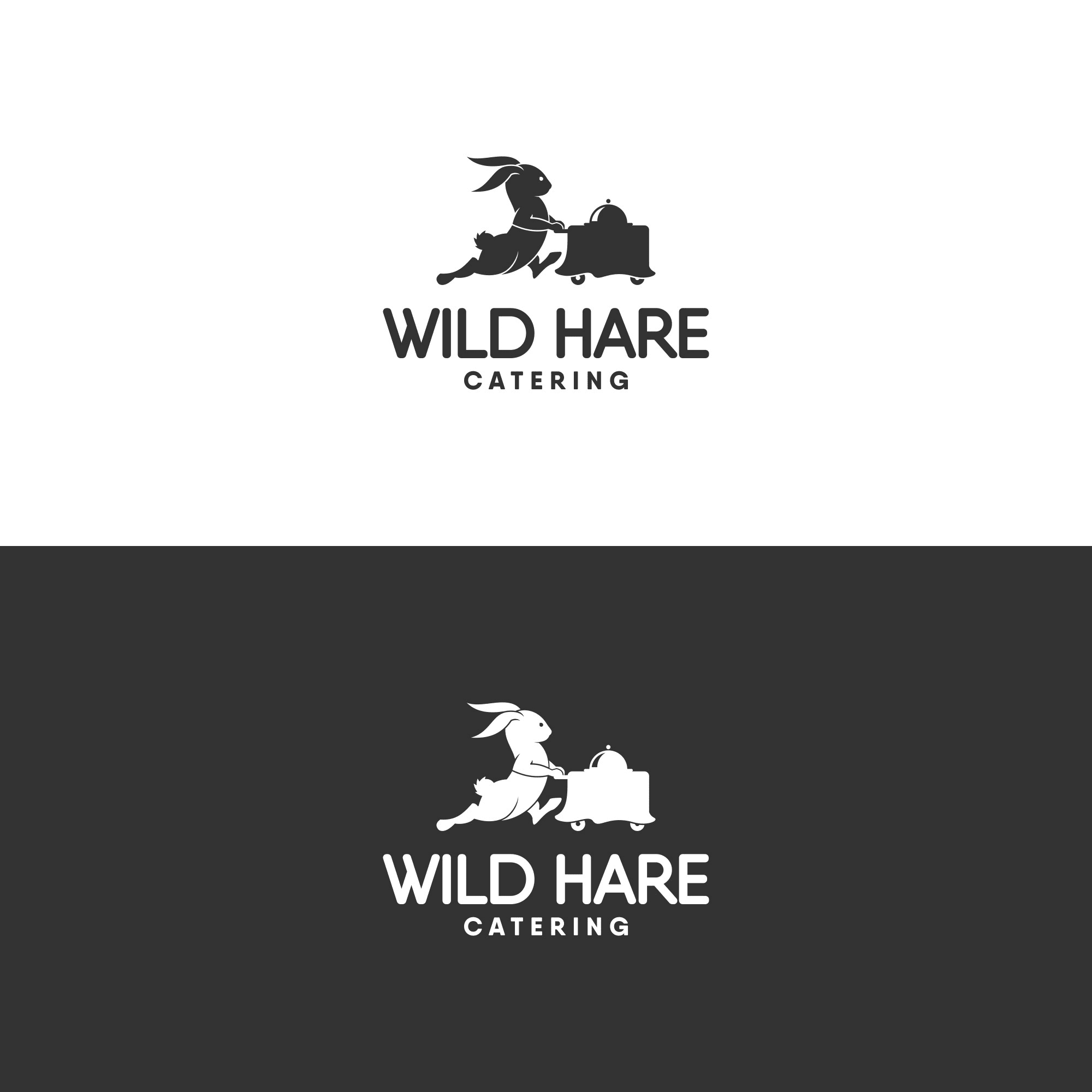 Catering service small business idea logo design