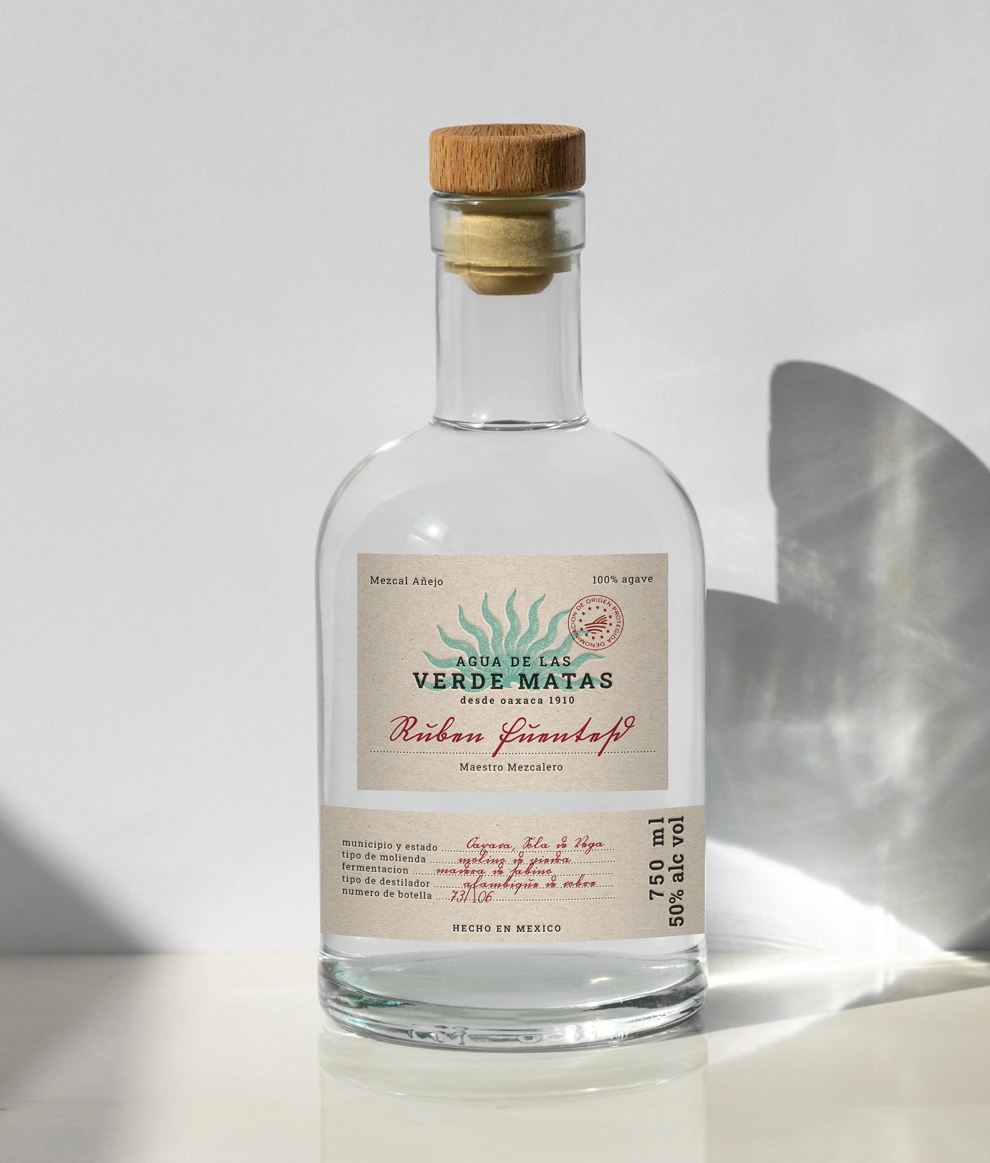 Mezcal bottle design inspired by Mexican culture tapping into the Back to Your Roots packaging design trend