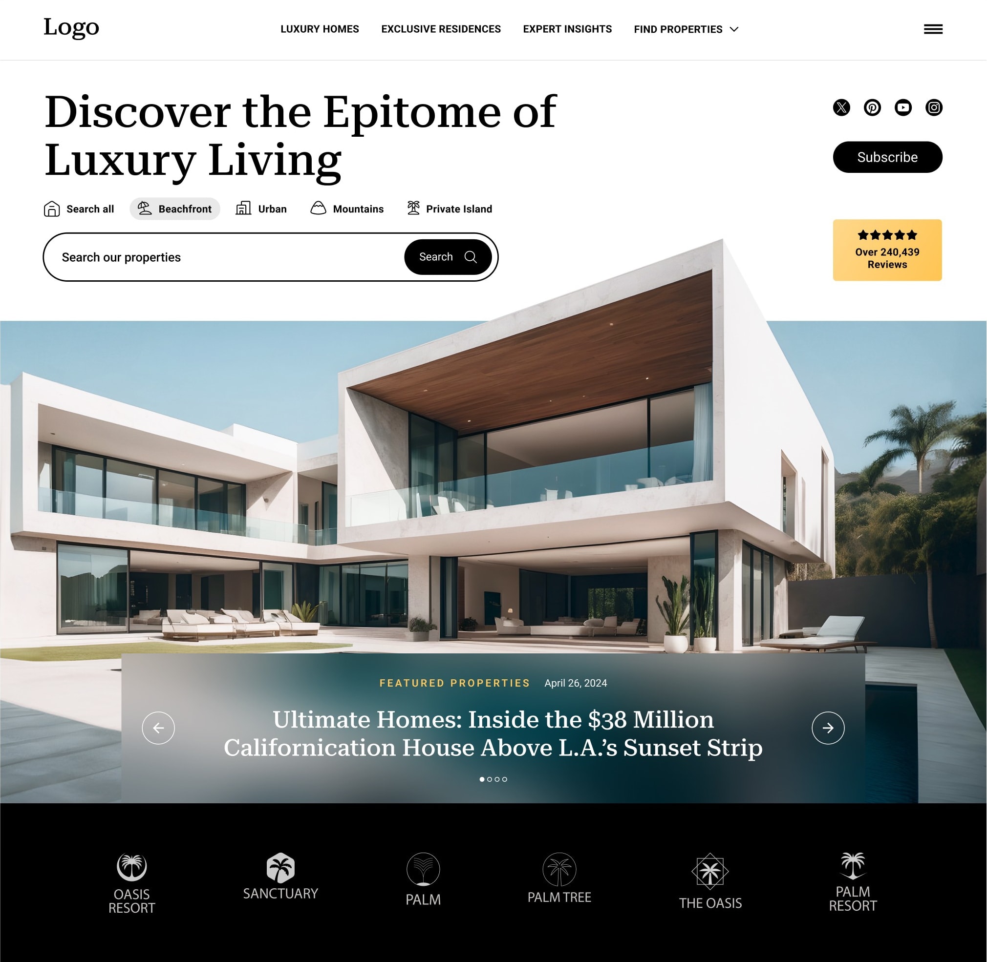 Website design project