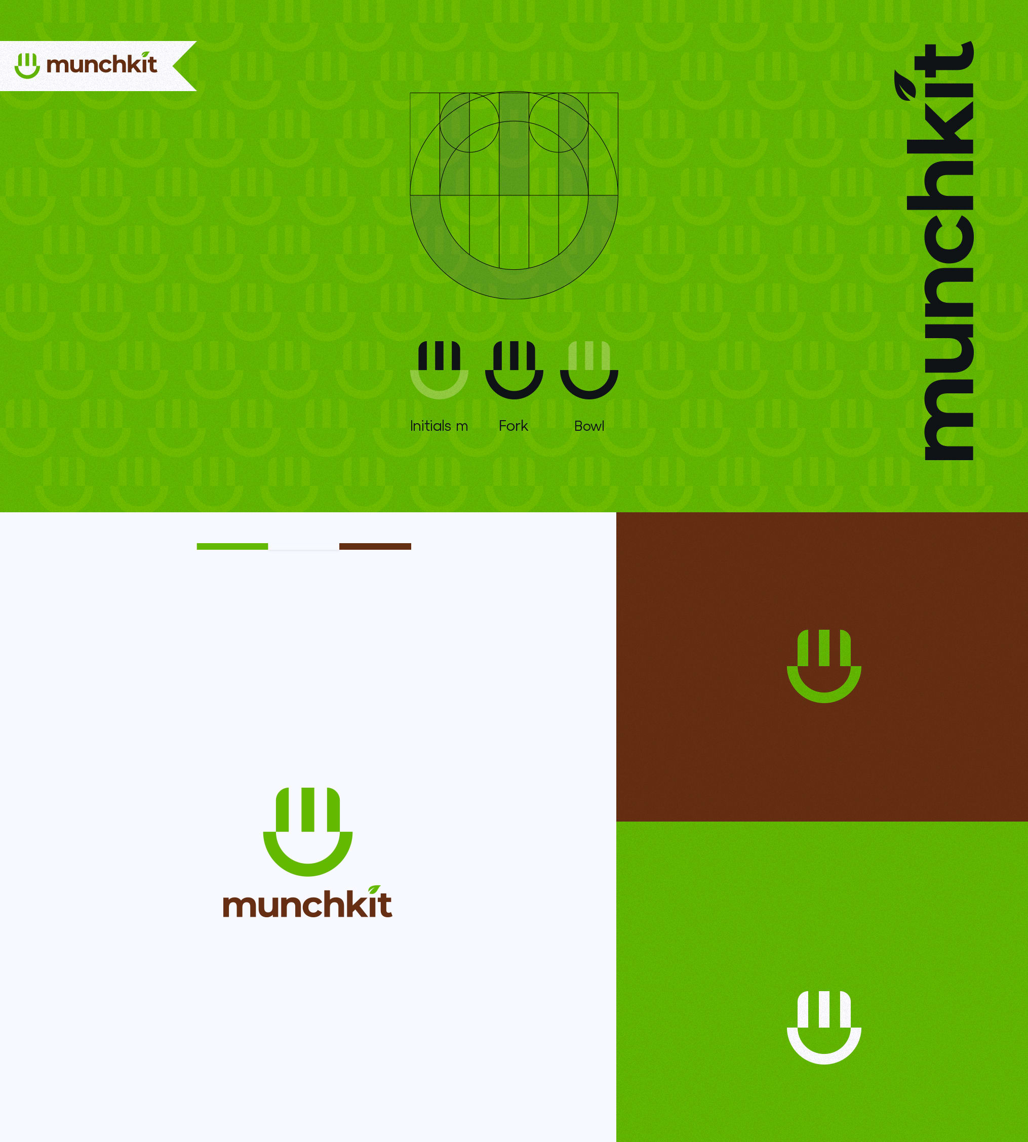 Brand identity design for a meal kit subscription small business idea