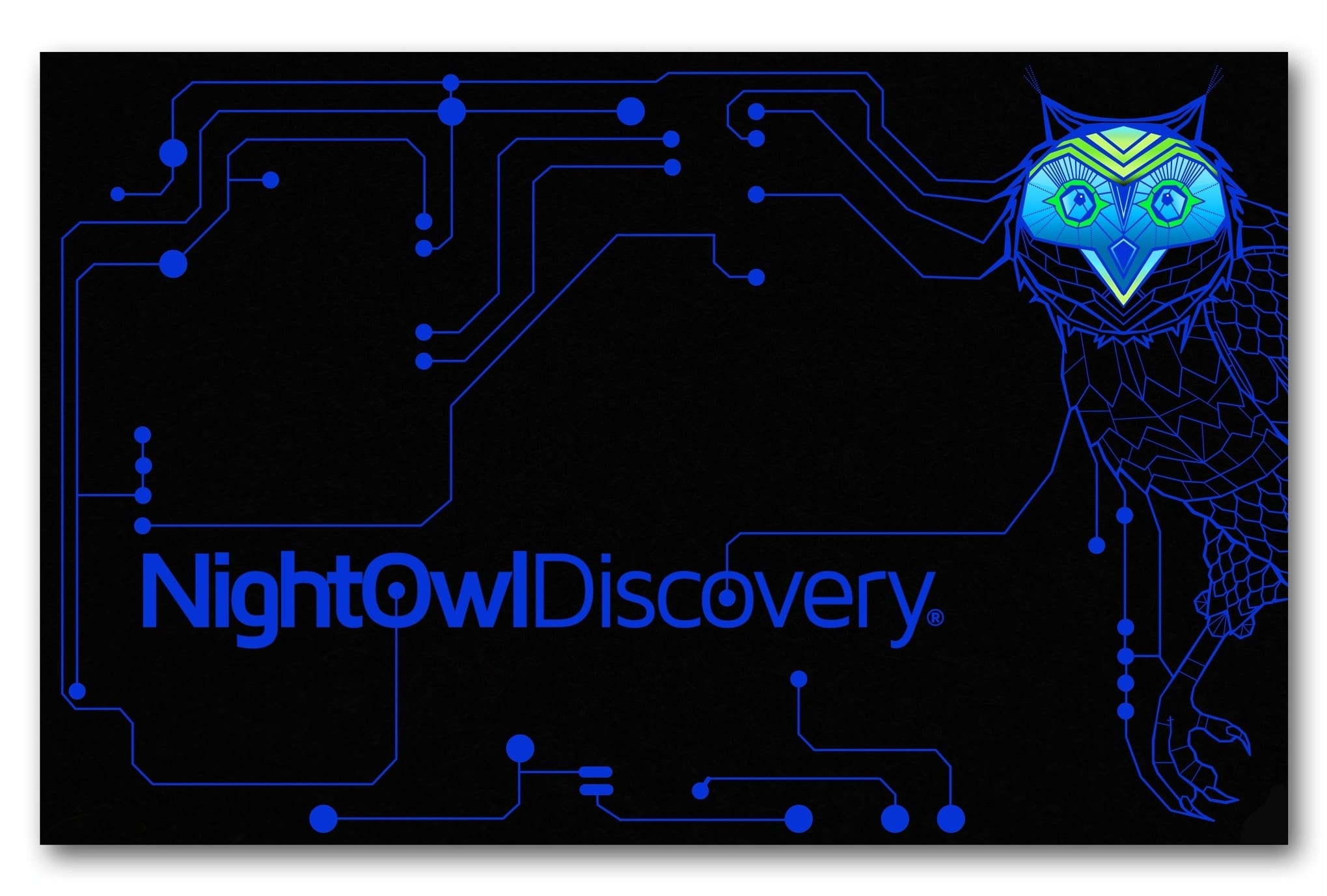 Night owl business card