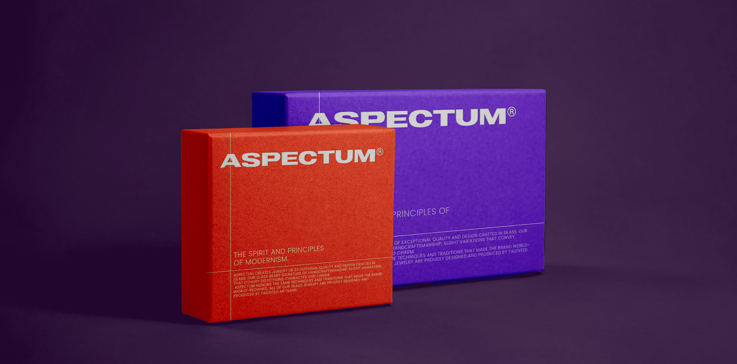 Verpackungsdesign für eine Schmuckmarke.